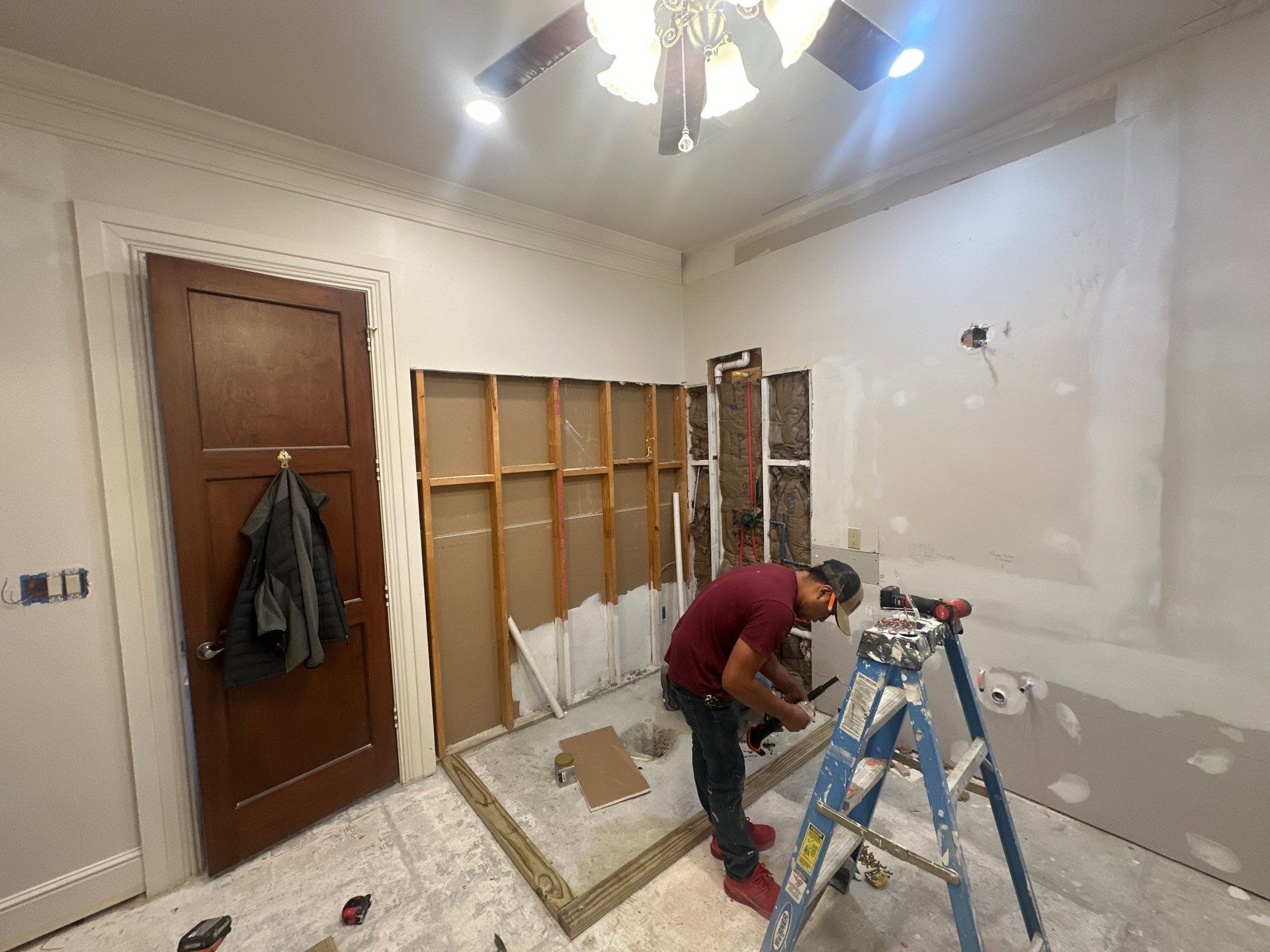 Bathroom Remodel and Flooring in Tomball, TX by SophAlx LLC