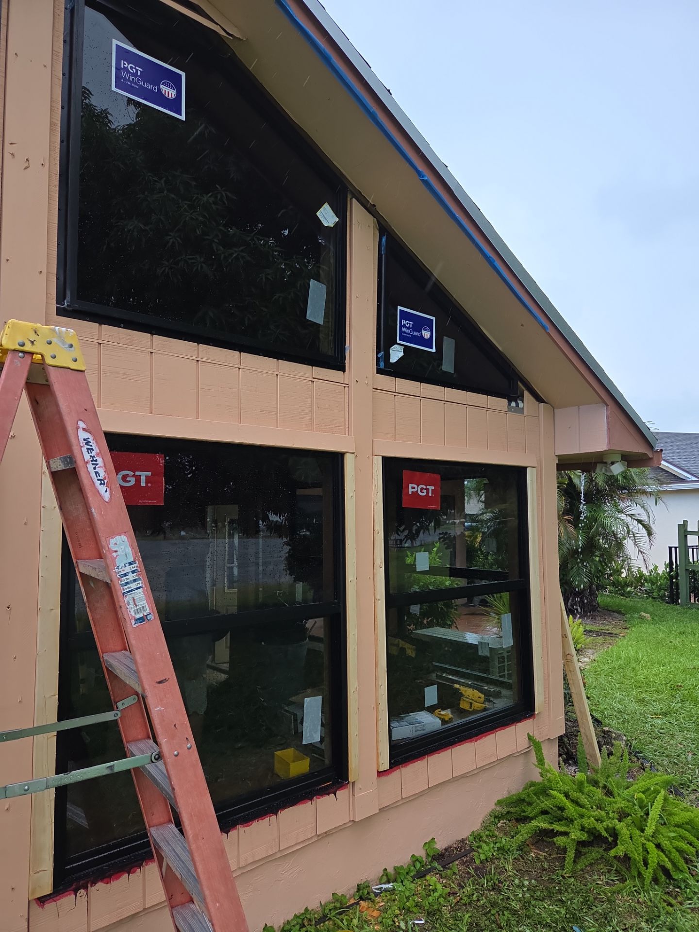 PGT Impact Window Replacement and Siding Renovation in Greenacres by The Screen Depot, Inc