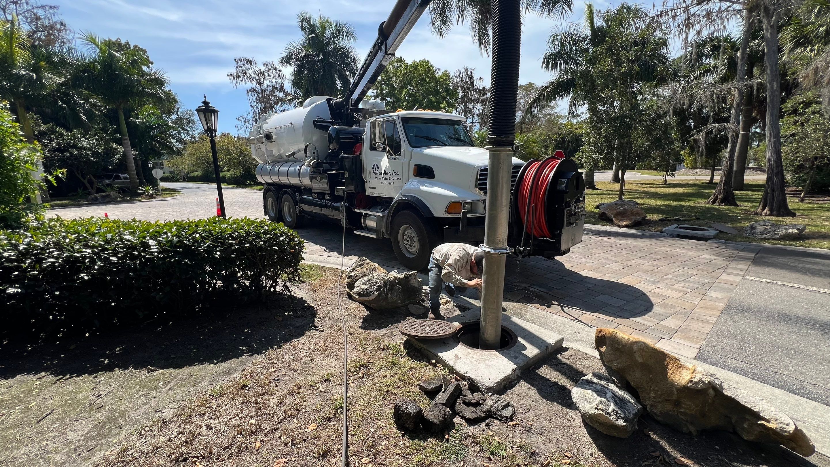 Naples Community Storm Water System Maintenance by Don Mar, Inc. Storm Water Solutions
