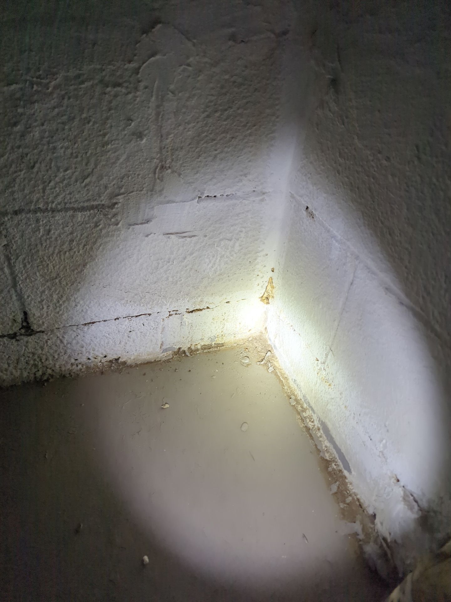 Bowing Wall using Fortress Invisibeams  by ACE Waterproofing & Basement Solutions