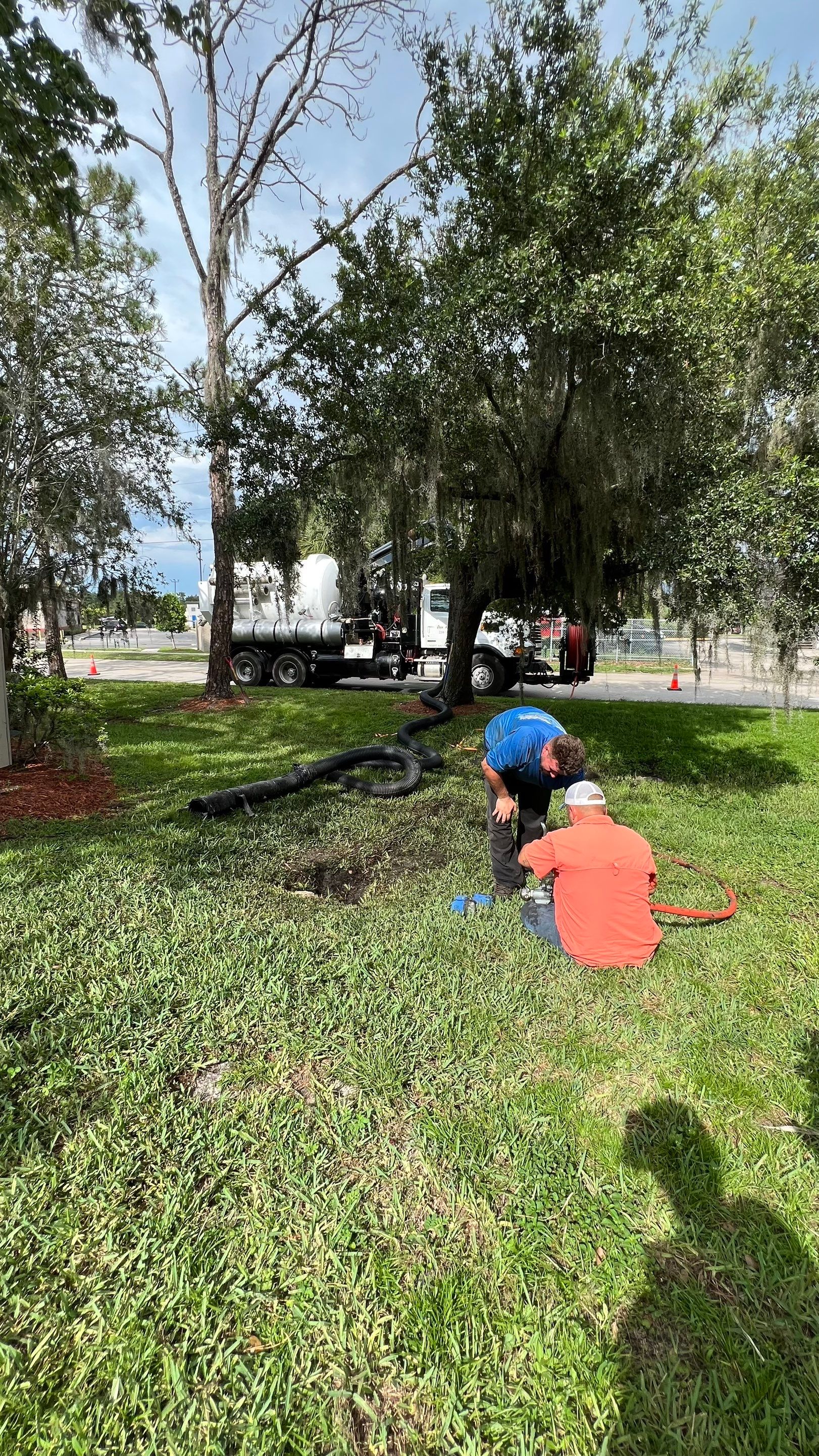 Apartment Complex Storm Water System Cleaning and Maintenance by APS Power & Water
