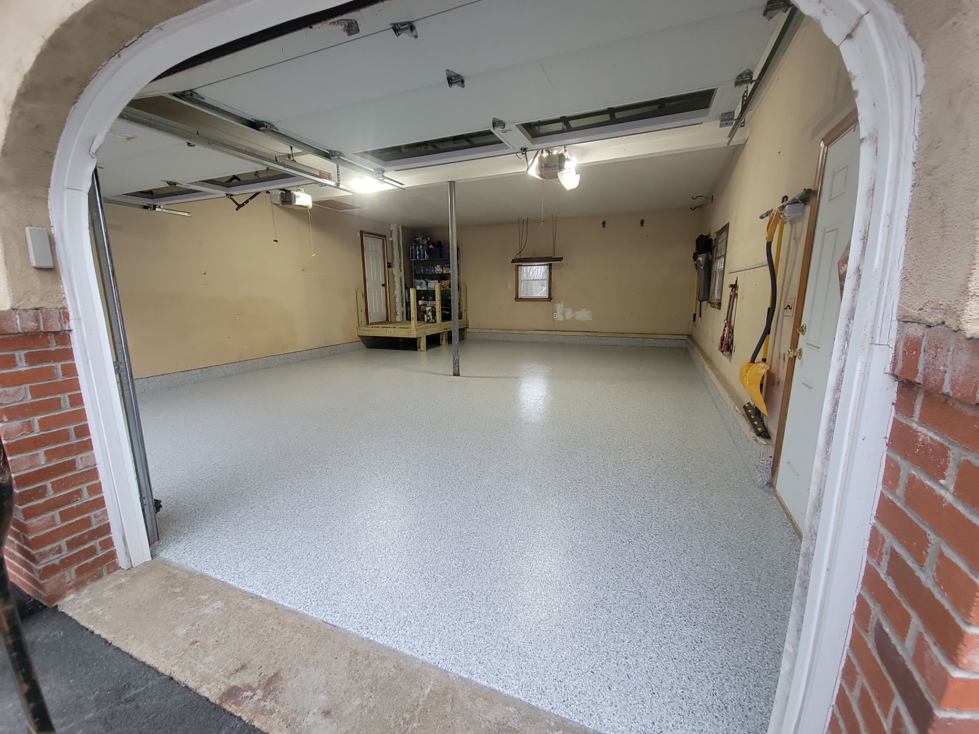 Garage Floor Coated by Spectrum Painting, LLC