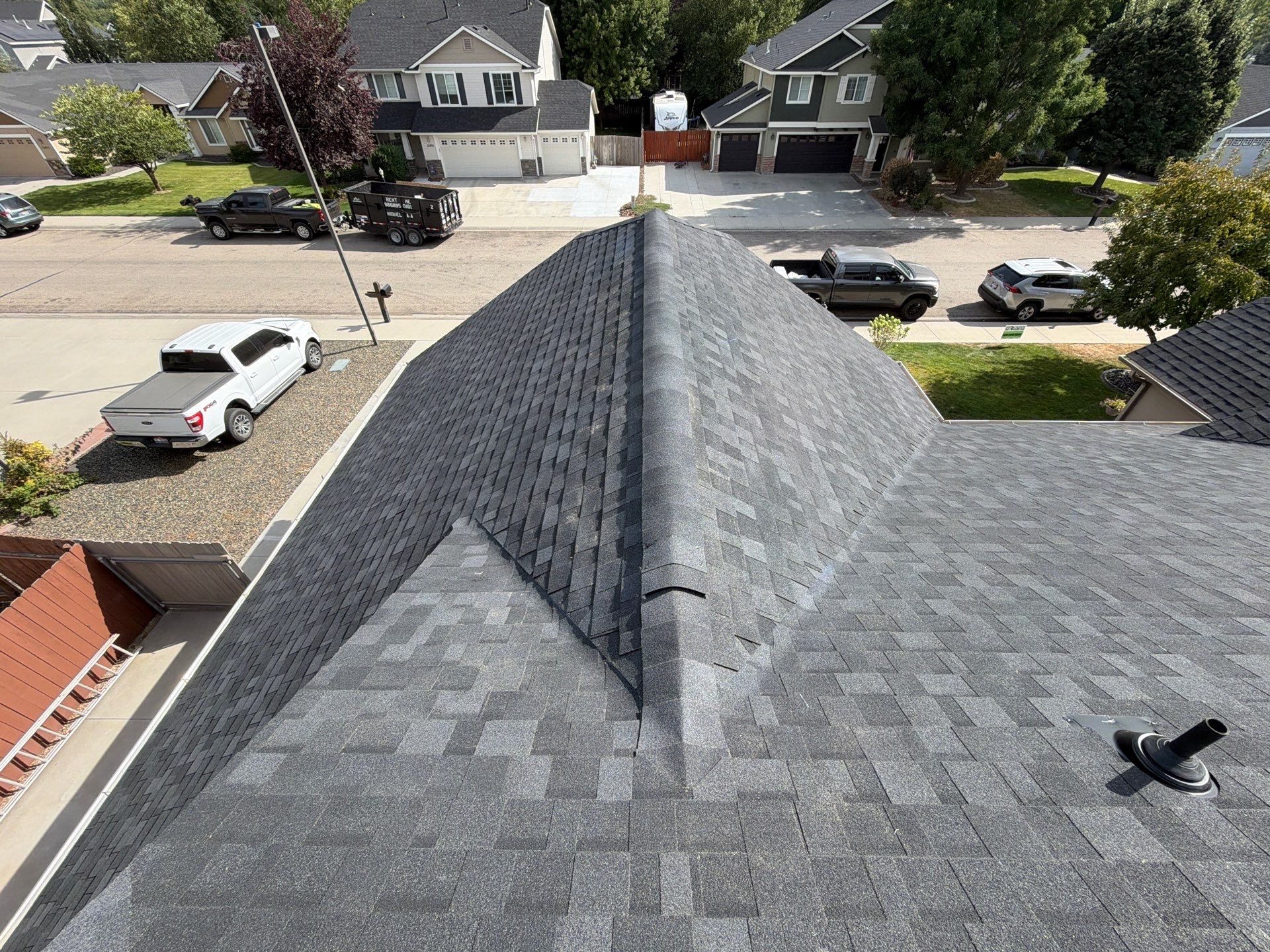 Residential Architectural Shingle Roof Replacement in Boise Idaho by Olive Roofing