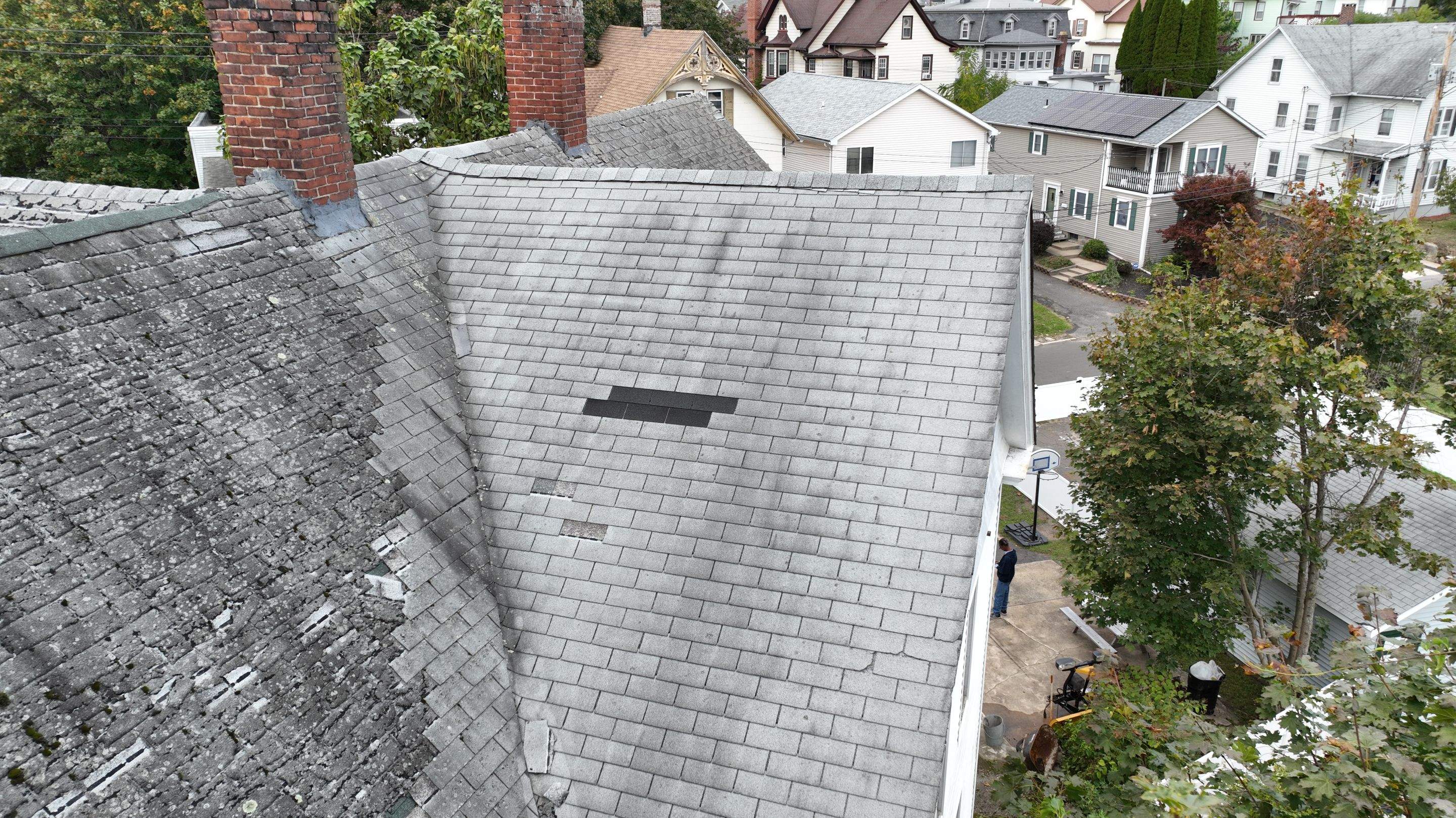 Residential Roofing Installation using Owens Corning TruDefinition by A Plus Exterior