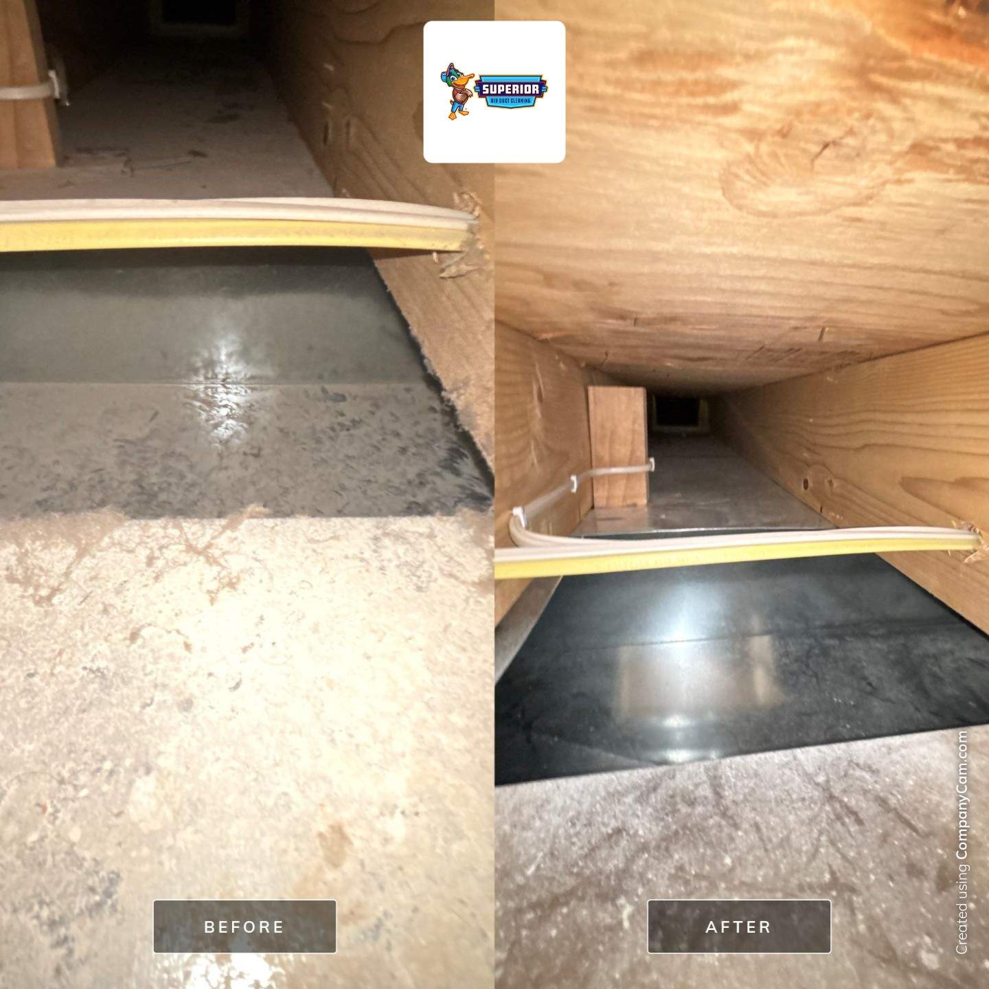Air Duct Cleaning With a Vacuum Truck in Canfield, OH by Superior Air Duct Cleaning
