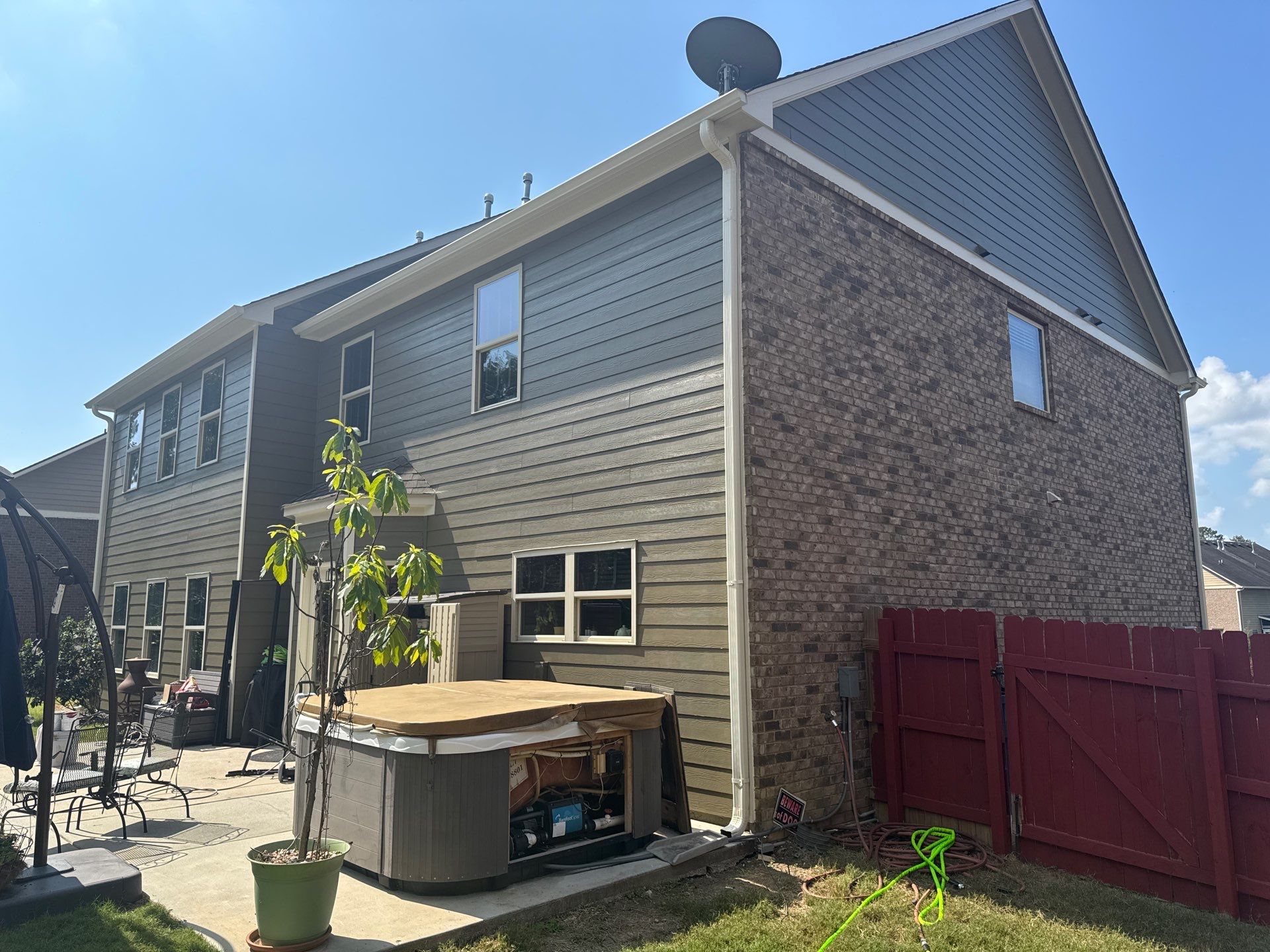 Exterior Painting and Trim Refresh for Dacula Residential Property by Swift Home Renovations