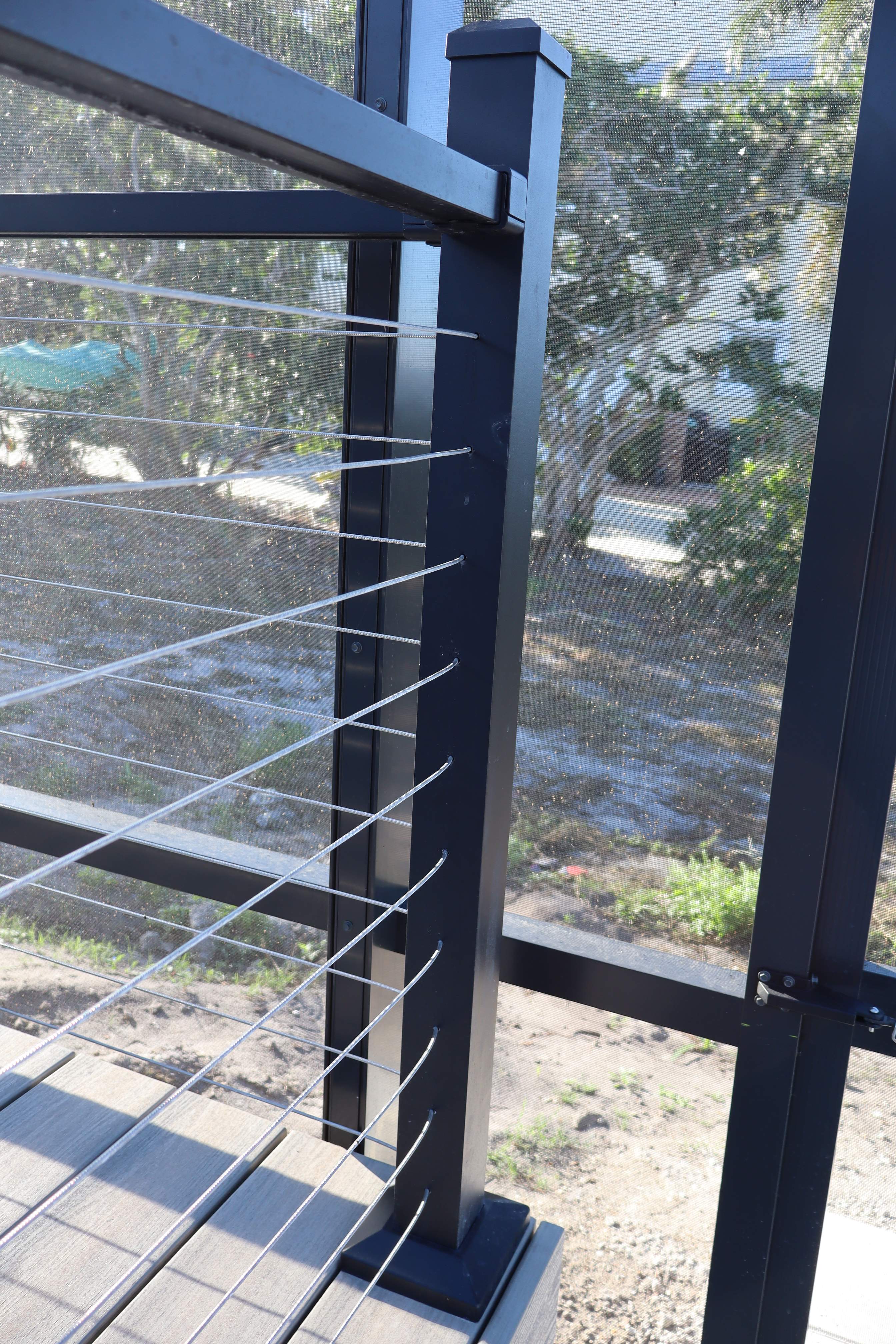New composite deck 30'w x 16'd by Orlando pergolas 