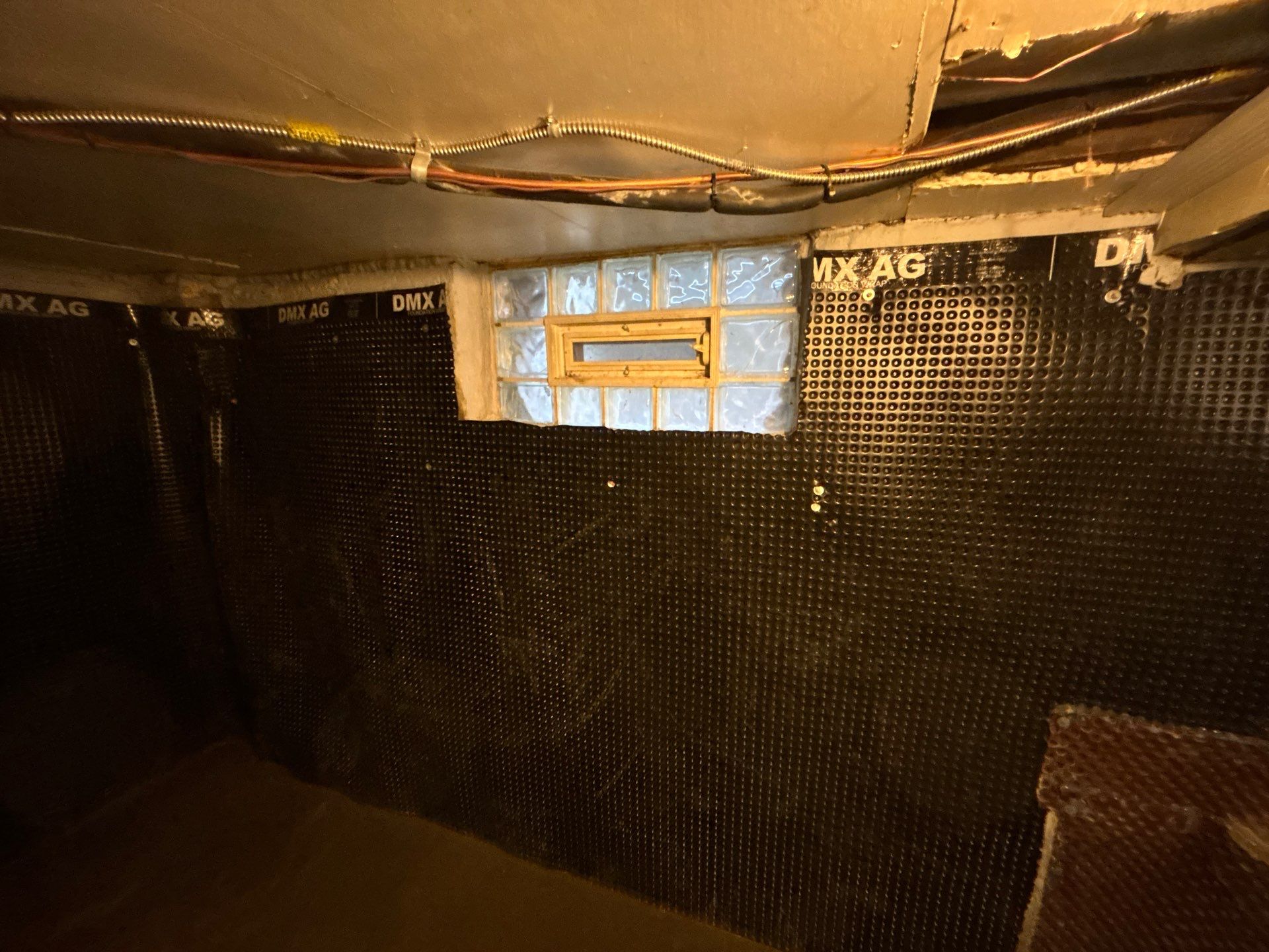 Retrofitting Drainage Board for Rachel by Waterproofing Northeast