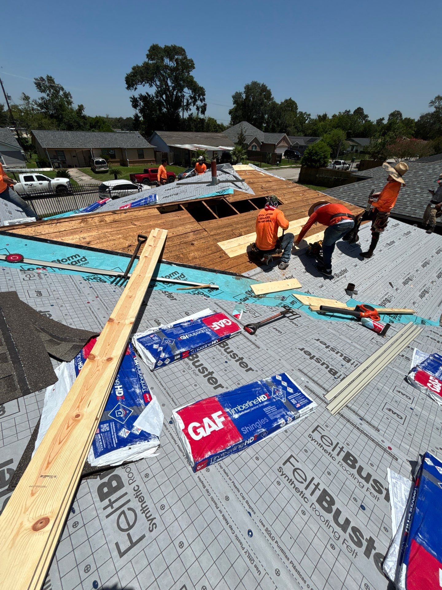 Roof Replacement Houston by Roof Repair Services LLC