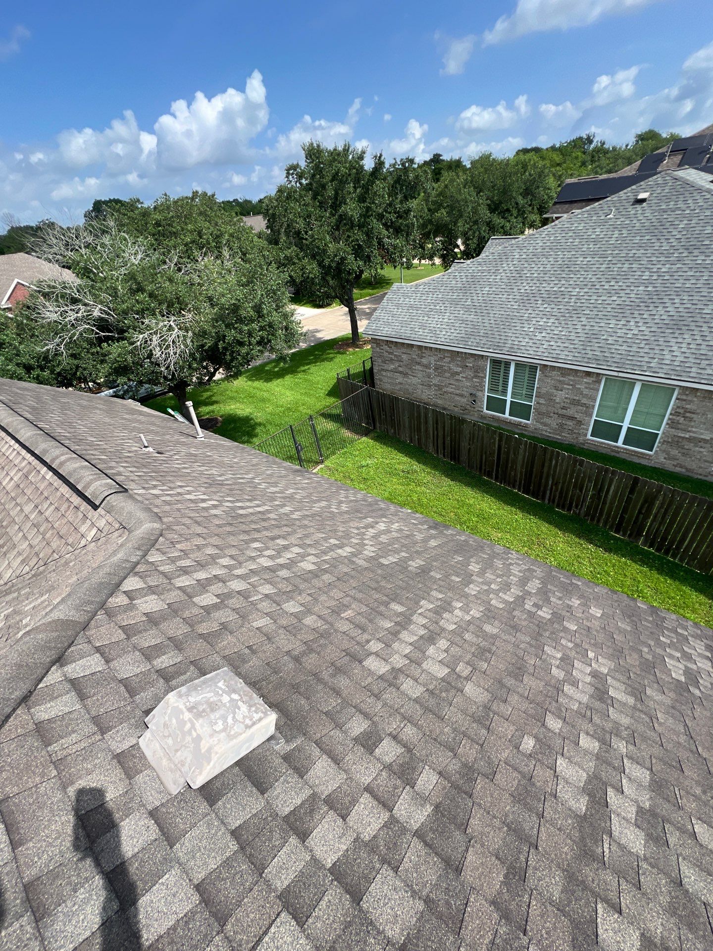 Hail Damage using Owen's Corning Duration (Lifetime) Shingles by Roof Repair Company