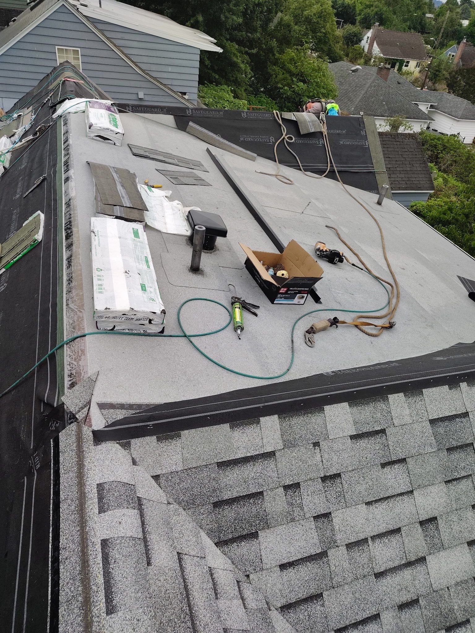 Project in Portland by Tom Leach Roofing
