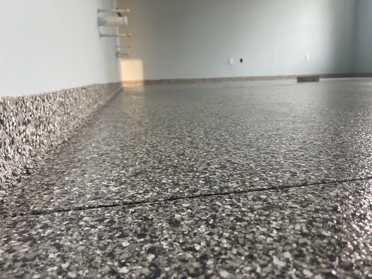 Hawthorne Library-Maker Space in Slatestone by Cross Creek Concrete Coatings