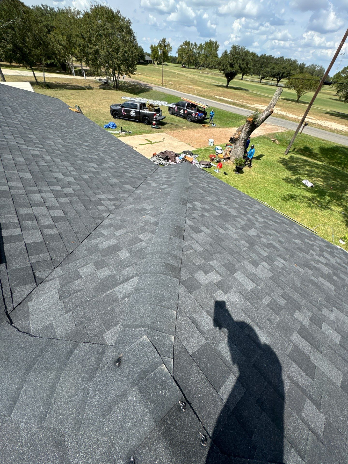 Residential Roofing Installation using Owen's Corning Duration (Lifetime) Shingles by Roof Repair Company