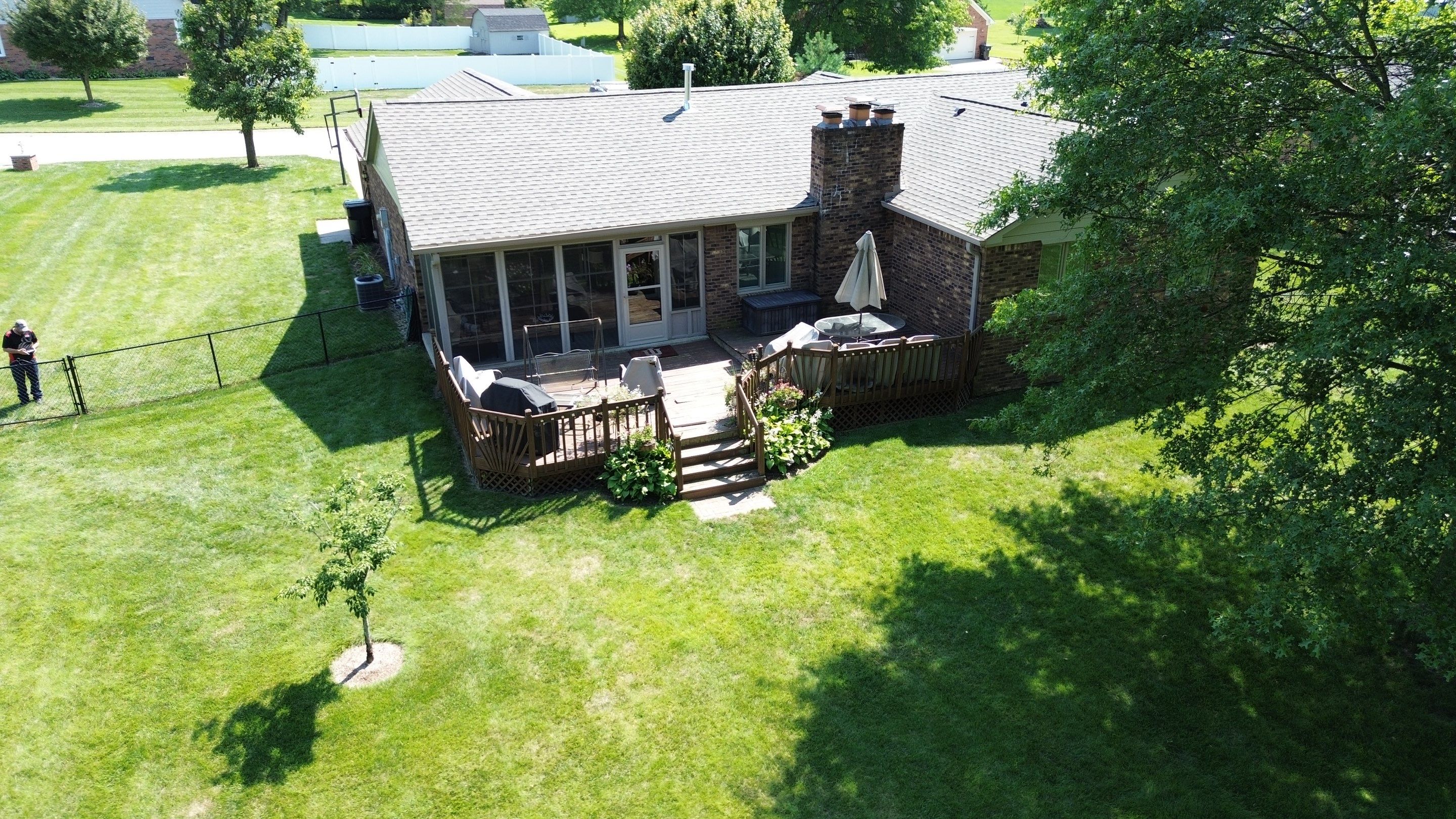Project in Greenwood by Moss Roofing