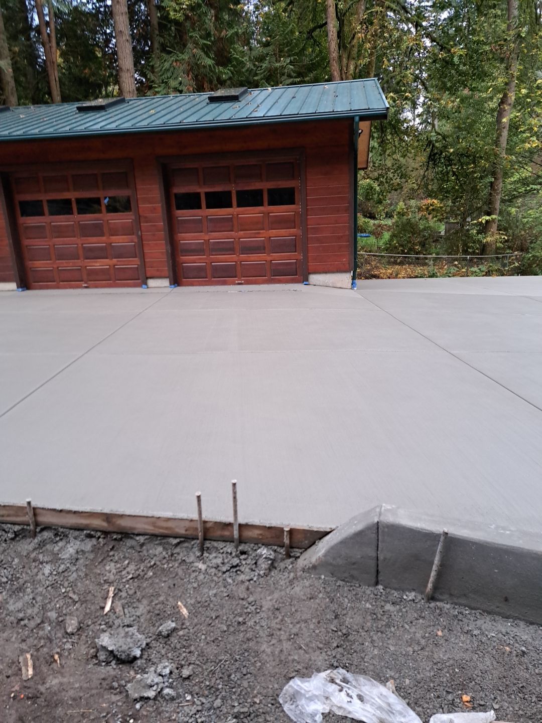 Pia | Custom Concrete Driveway, Walkway & Floating Steps by Jireh Asphalt & Concrete Inc 