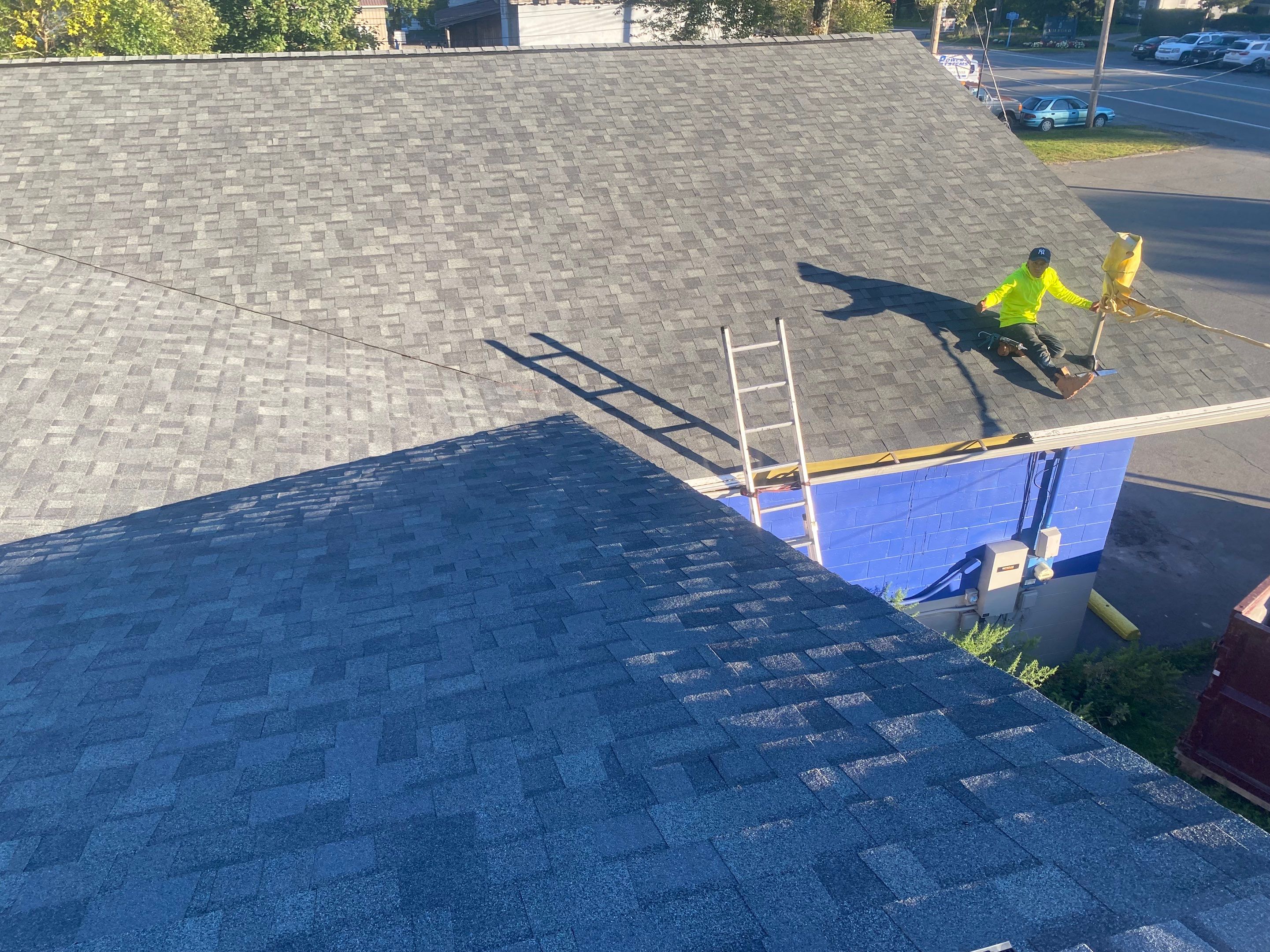 Commercial Roofing Installation using Owens Corning Duration by All Site Roofing