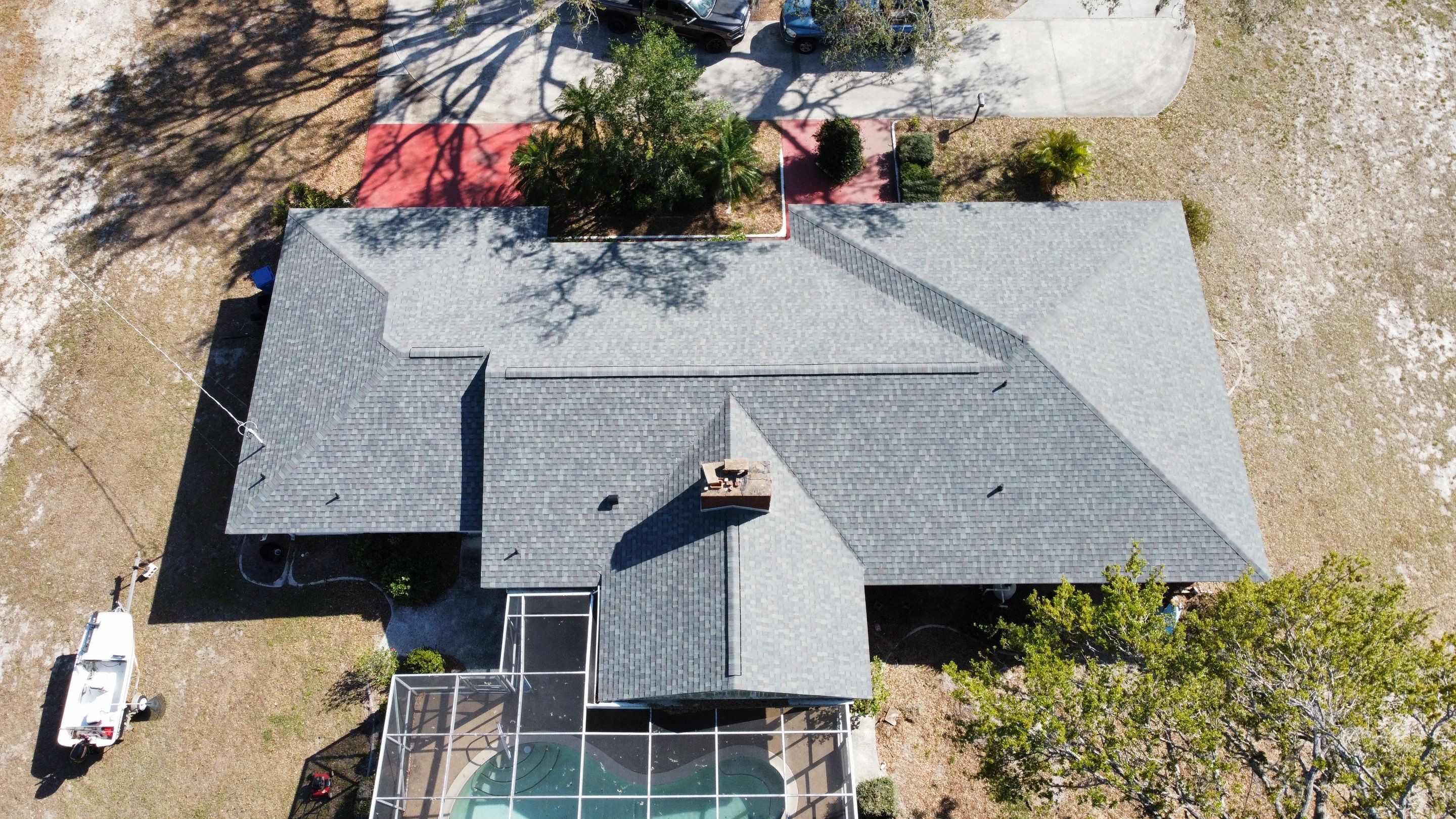 Roof Replacement in Ruskin FL. by Steadfast Roofing 