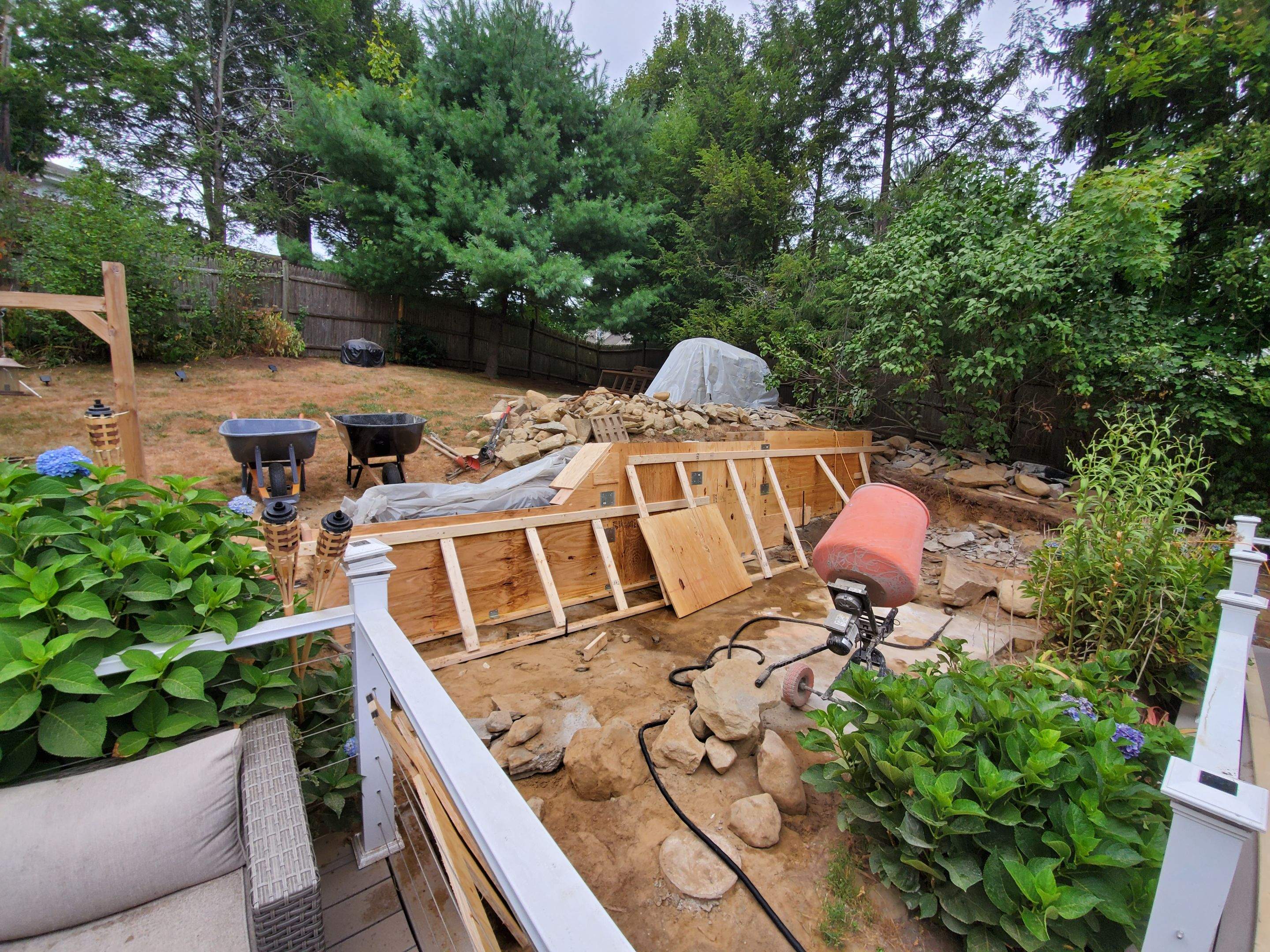 Porch/Deck Construction using AZEK by UBrothers Construction
