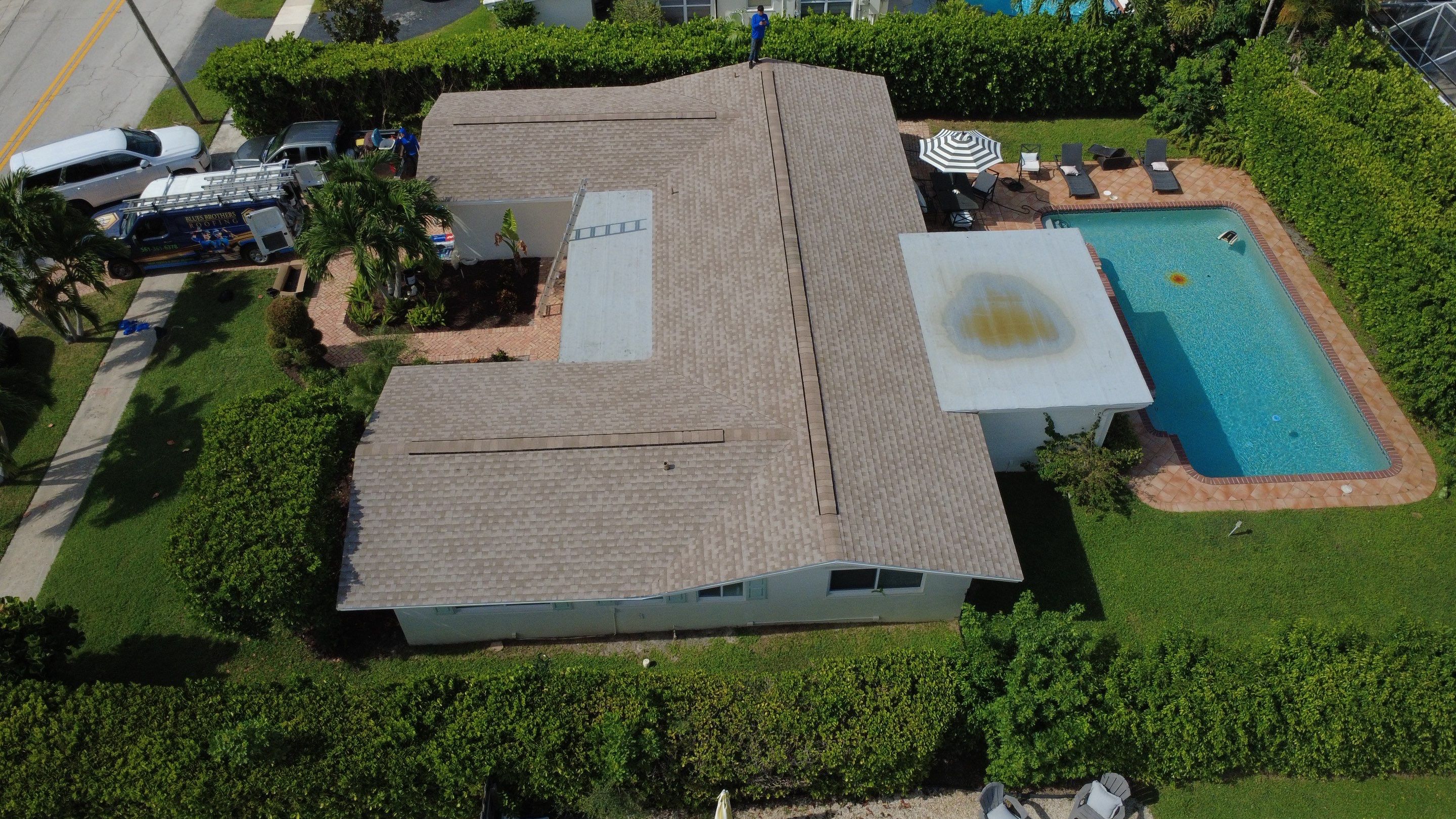 Residential Roofing Installation using GAF by BLUES BROTHERS ROOFING