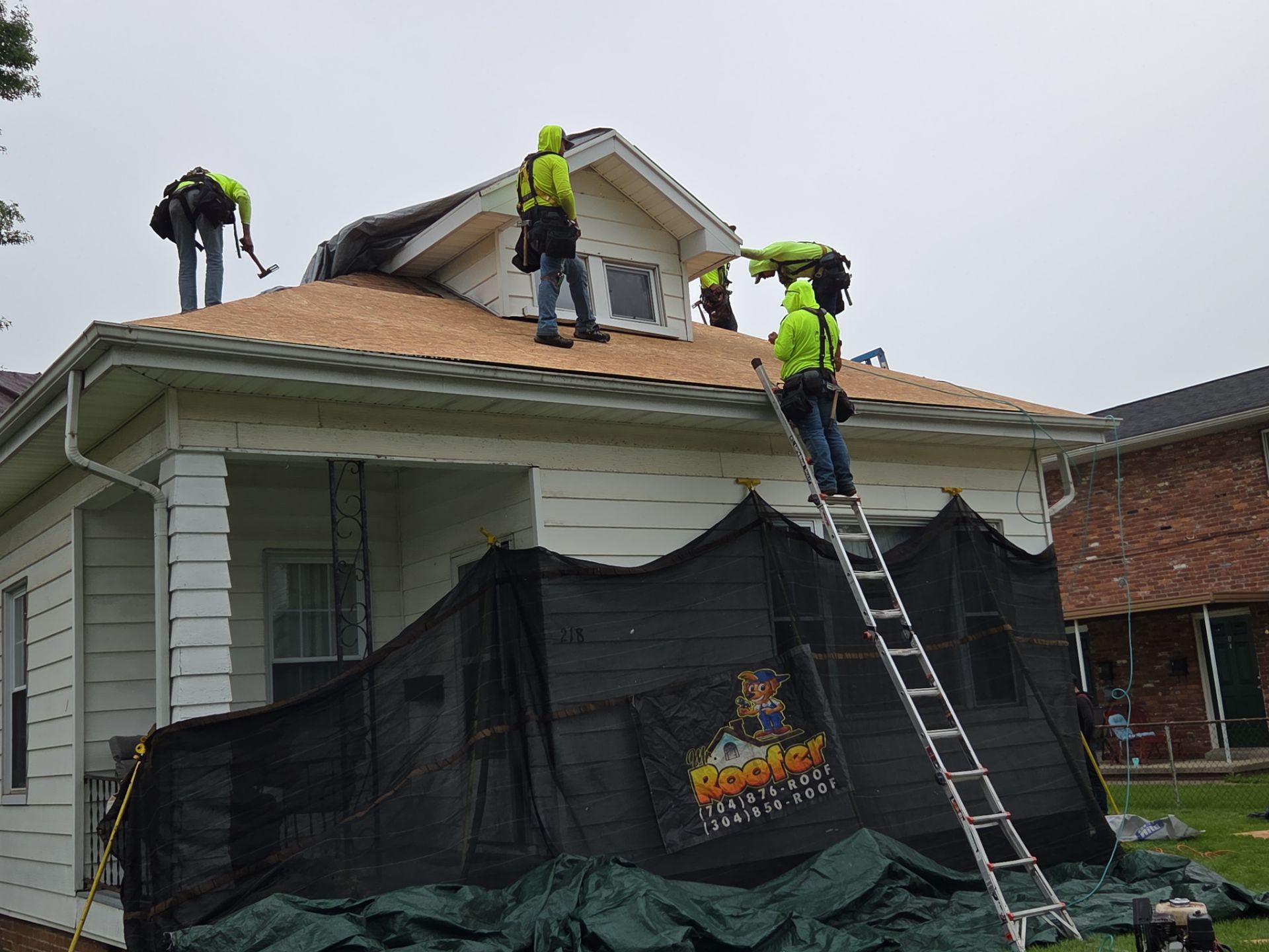 Residential Roofing Installation using Platinum Shield Roofing System from Mr. Roofer by Mr. Roofer