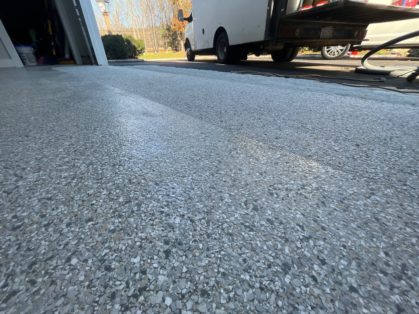 Garage in Sherborn, MA 01770 by Symphony Concrete Coatings