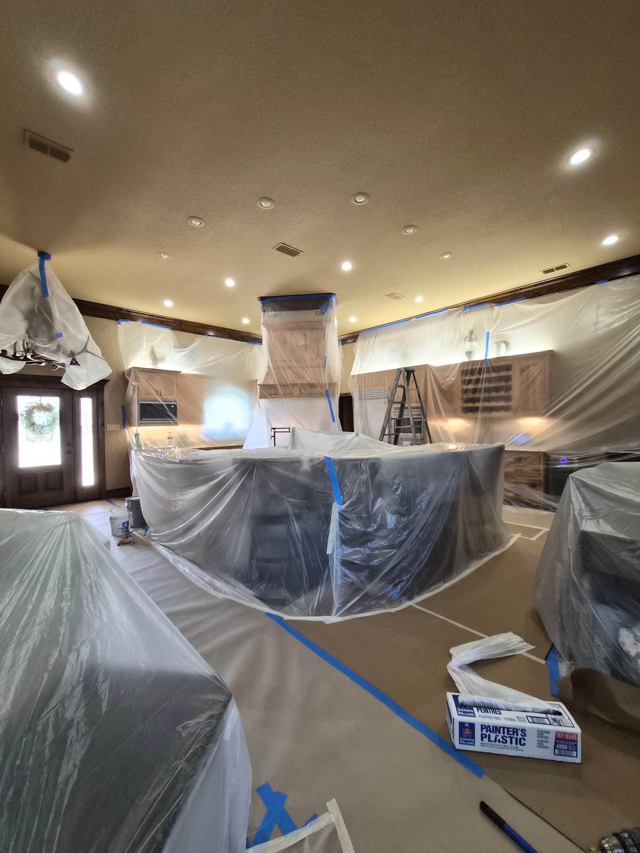Interior Painting Project in Quitman, TX by Quality Coats Painting