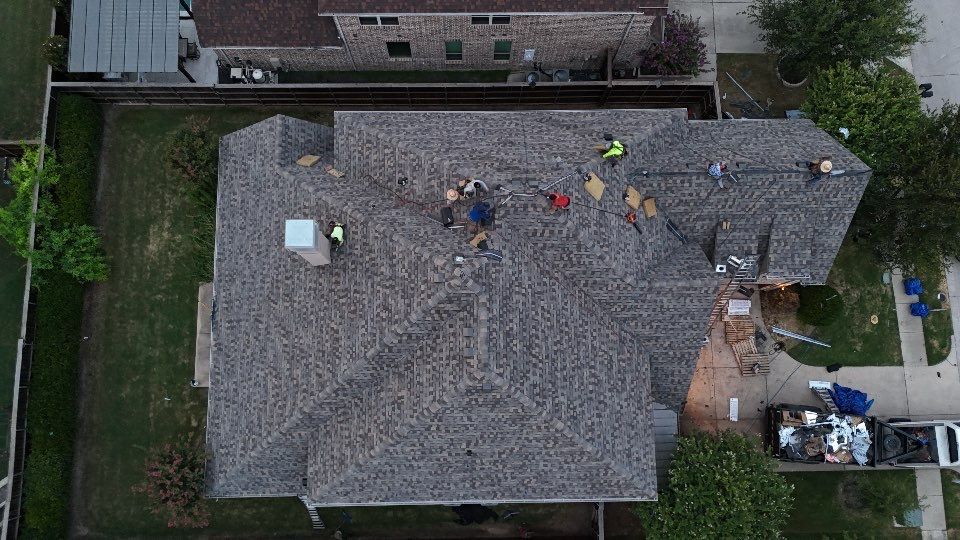 Residential Roofing Installation Using IKO Dynasty Shingles by Becker Roofing and Exteriors