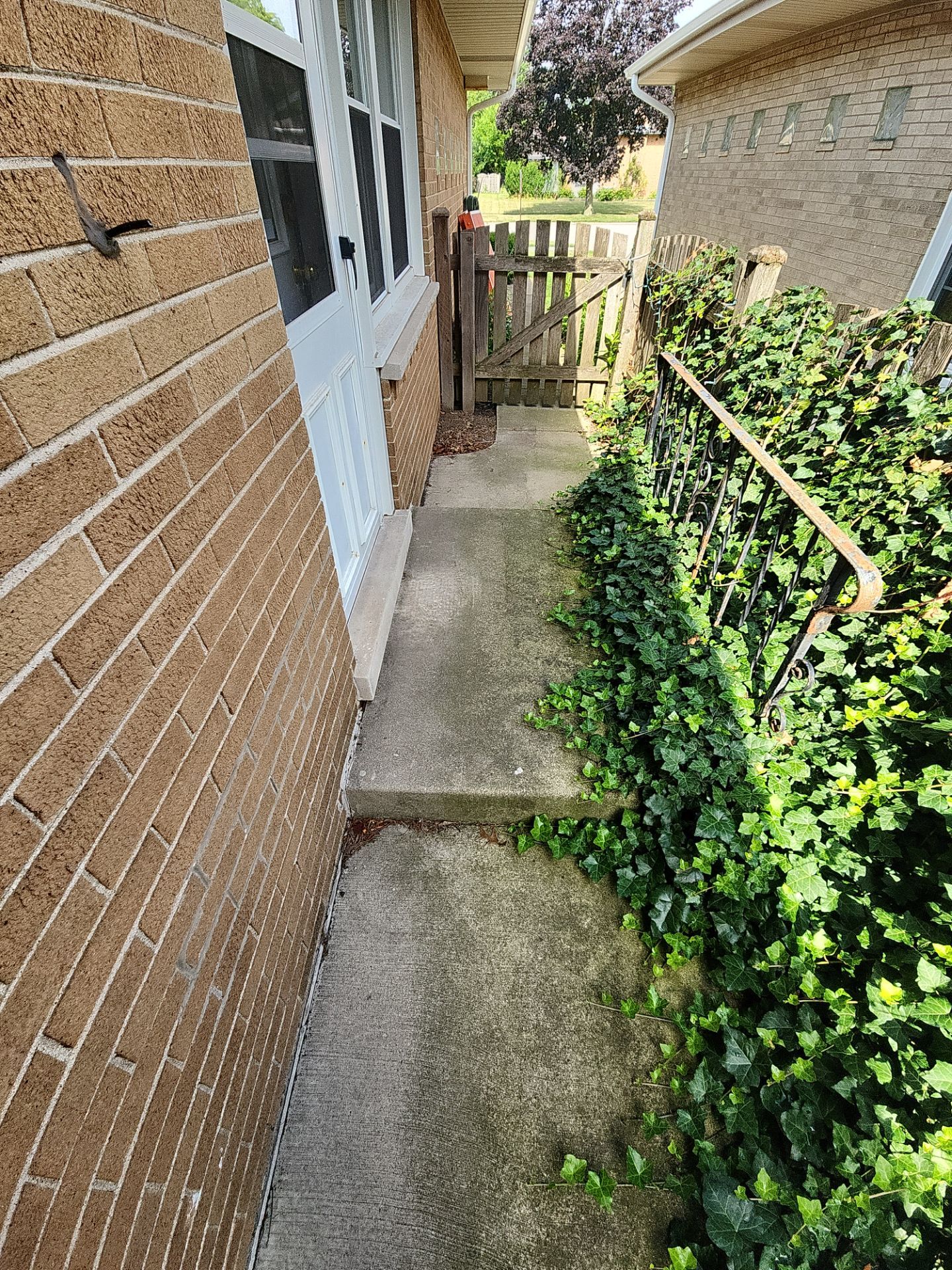 Brick paver cleaning  by Northern Power Washing LLC.