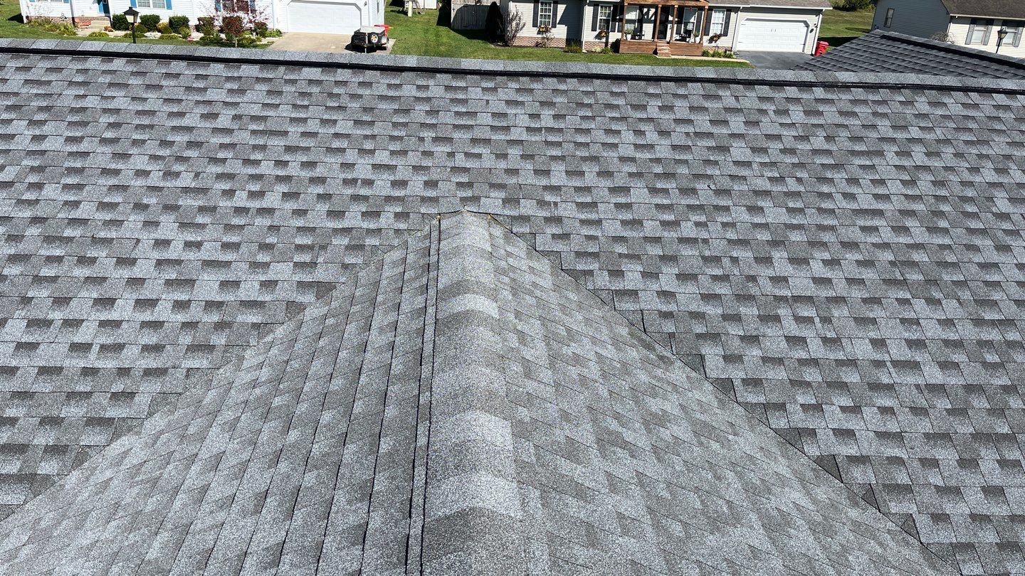 Residential Roof Installation by KISH RESTORATION 