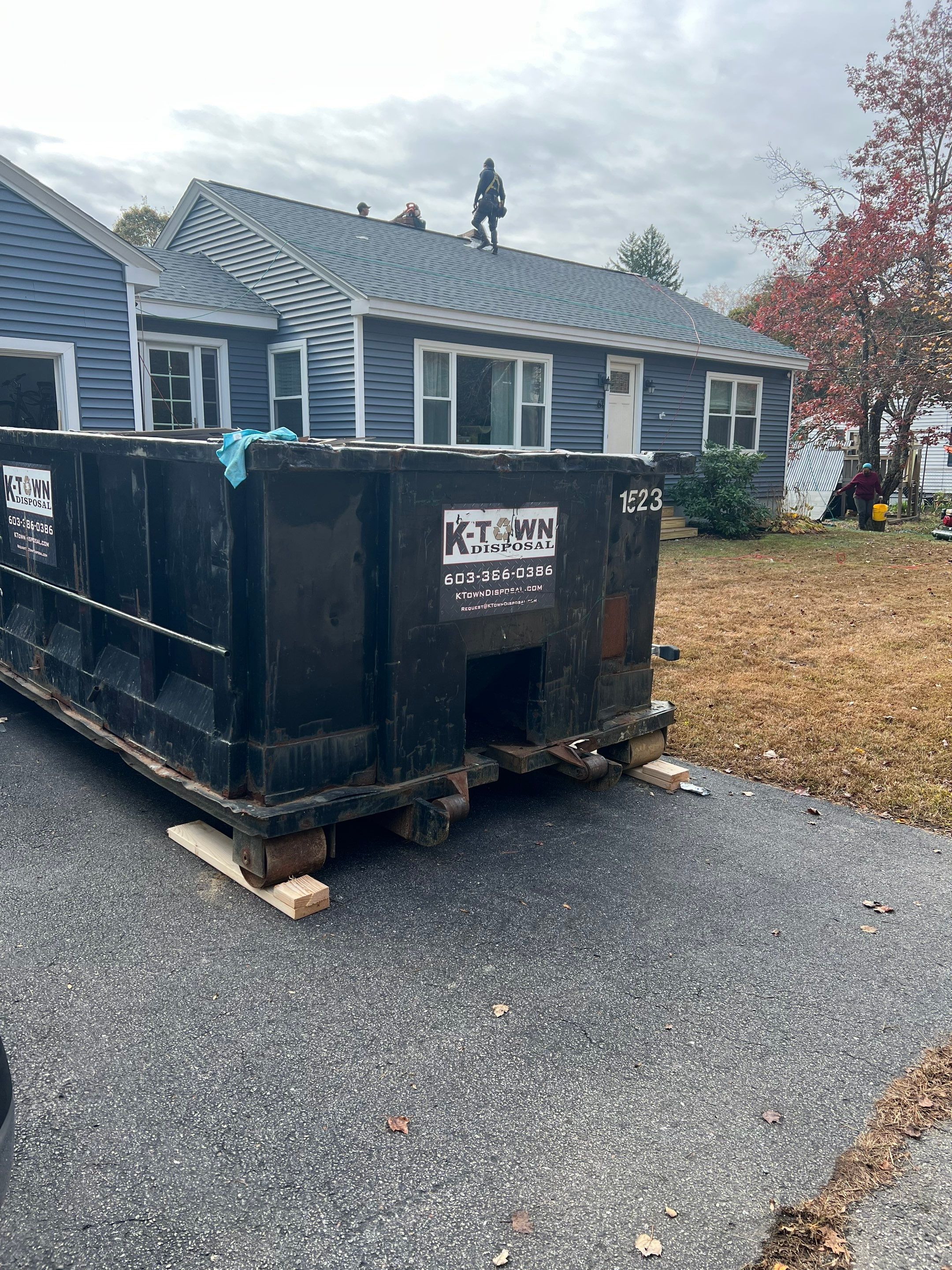 New Roof and Gutters in Rochester New Hampshire by Tall pine roofing