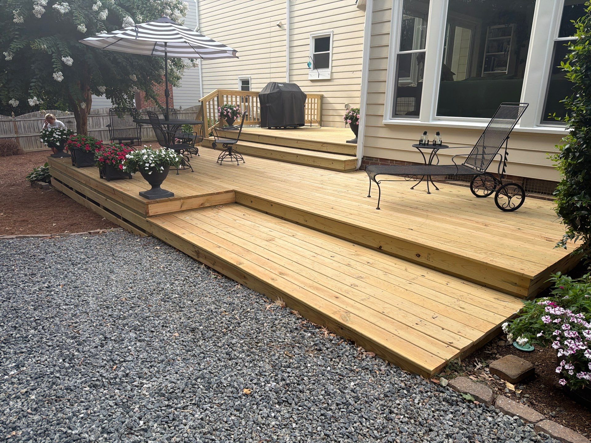 Deck using Wood Sealant by DuraSeal