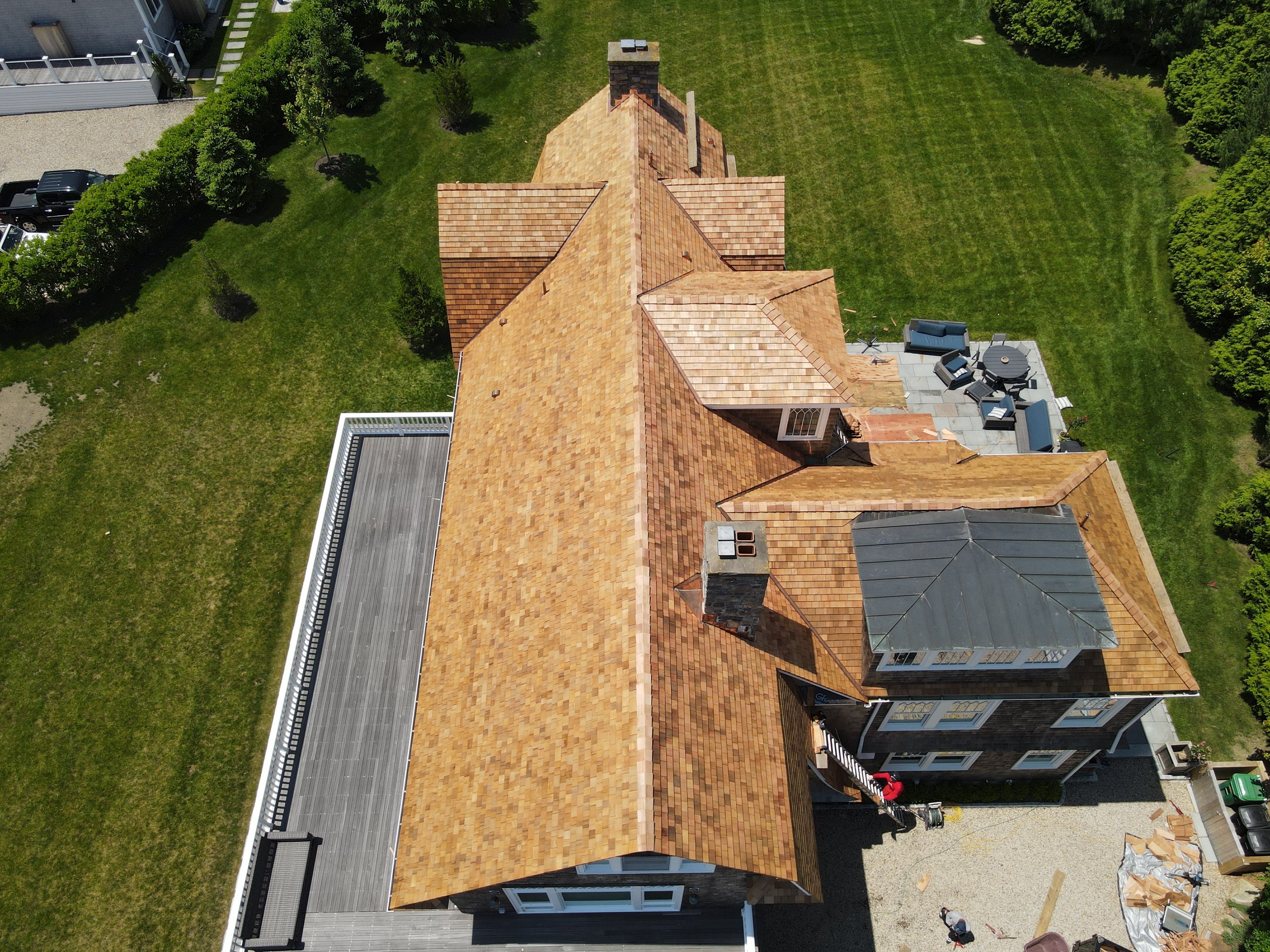 Narragansett,RI Cedar Roof Replacement by Rinaldi Roofing 