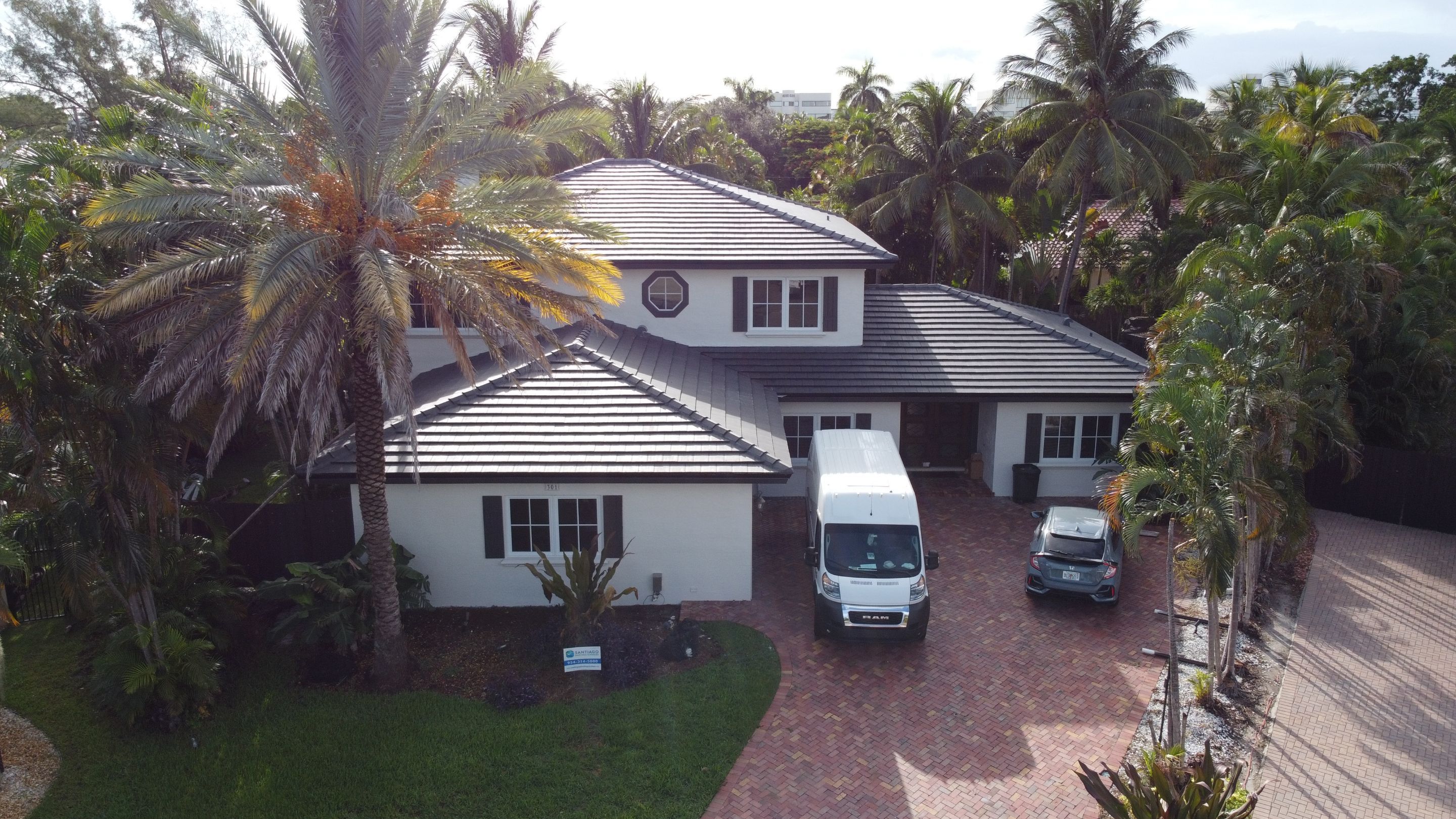 Residential Roofing Installation using Eagle Roofing Tile by BLUES BROTHERS ROOFING