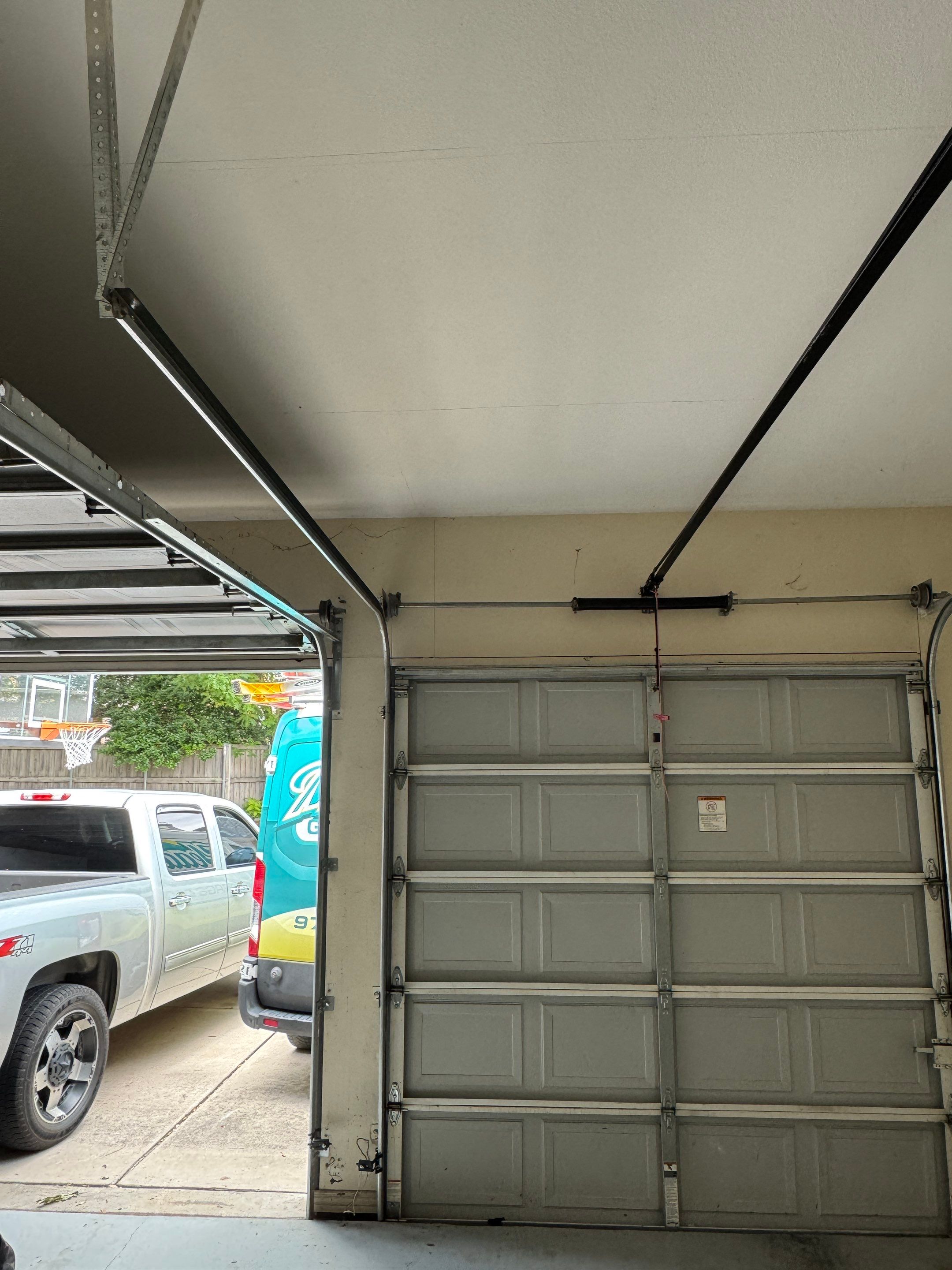LiftMaster Side Mount Opener and High-Lift Track Installation in Plano by Meadows Garage Doors