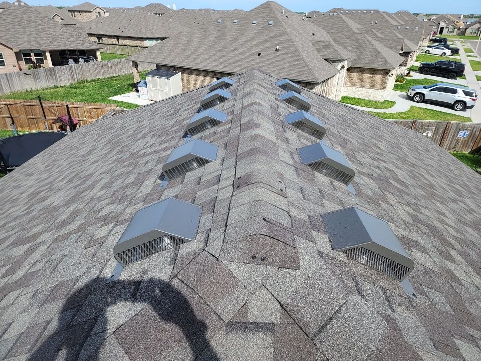 Residential Roofing Installation using Certainteed Landmark Weatherwood by Galvan Roofing and Construction