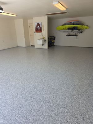 Tidal Wave Polyurea Garage Floor Coating in San Luis Obispo