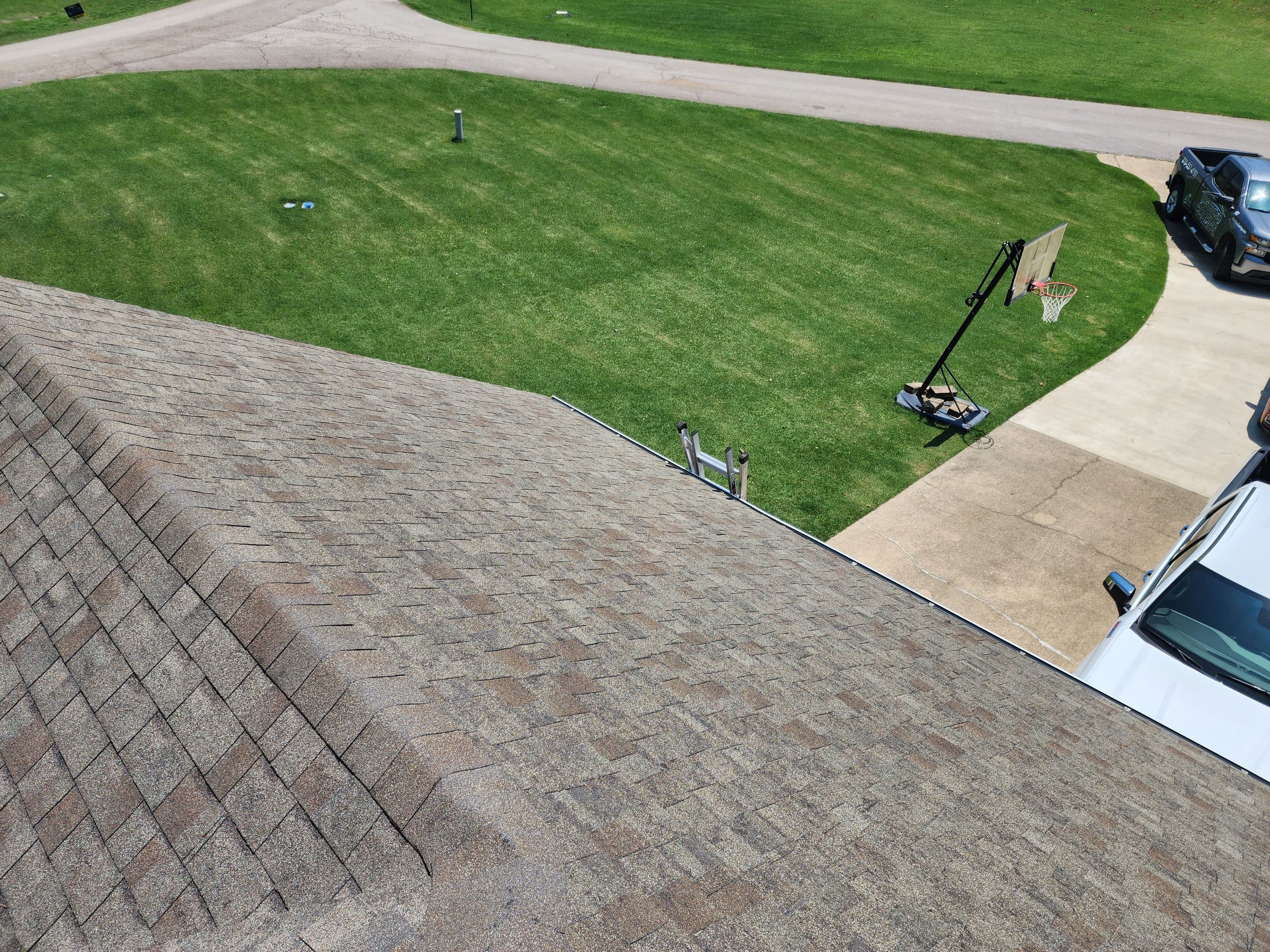 Residential Roofing Repair using Malarkey Highlander: Natural Wood by Hostetler Roofing