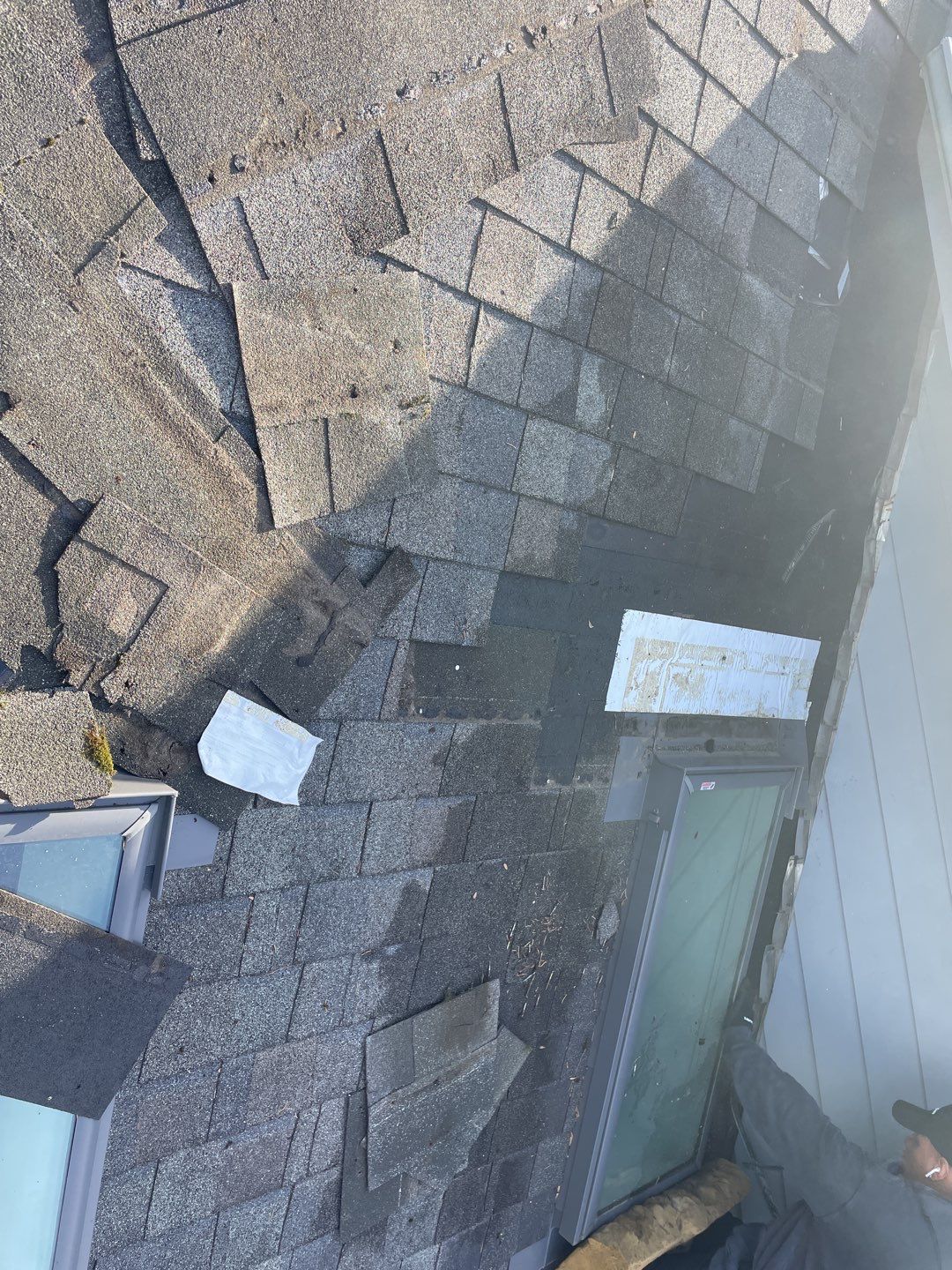 Step flashing repair. by Pro Home Services Inc