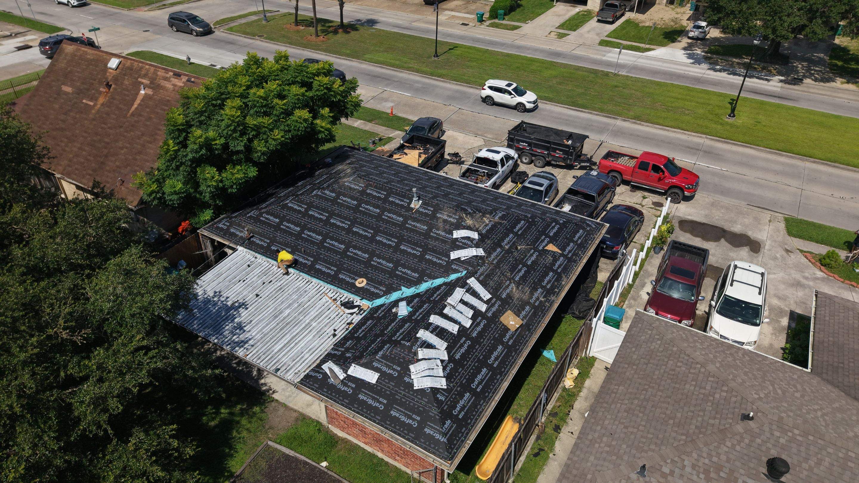 Roof Replacement in Gretna by HDS Contractors