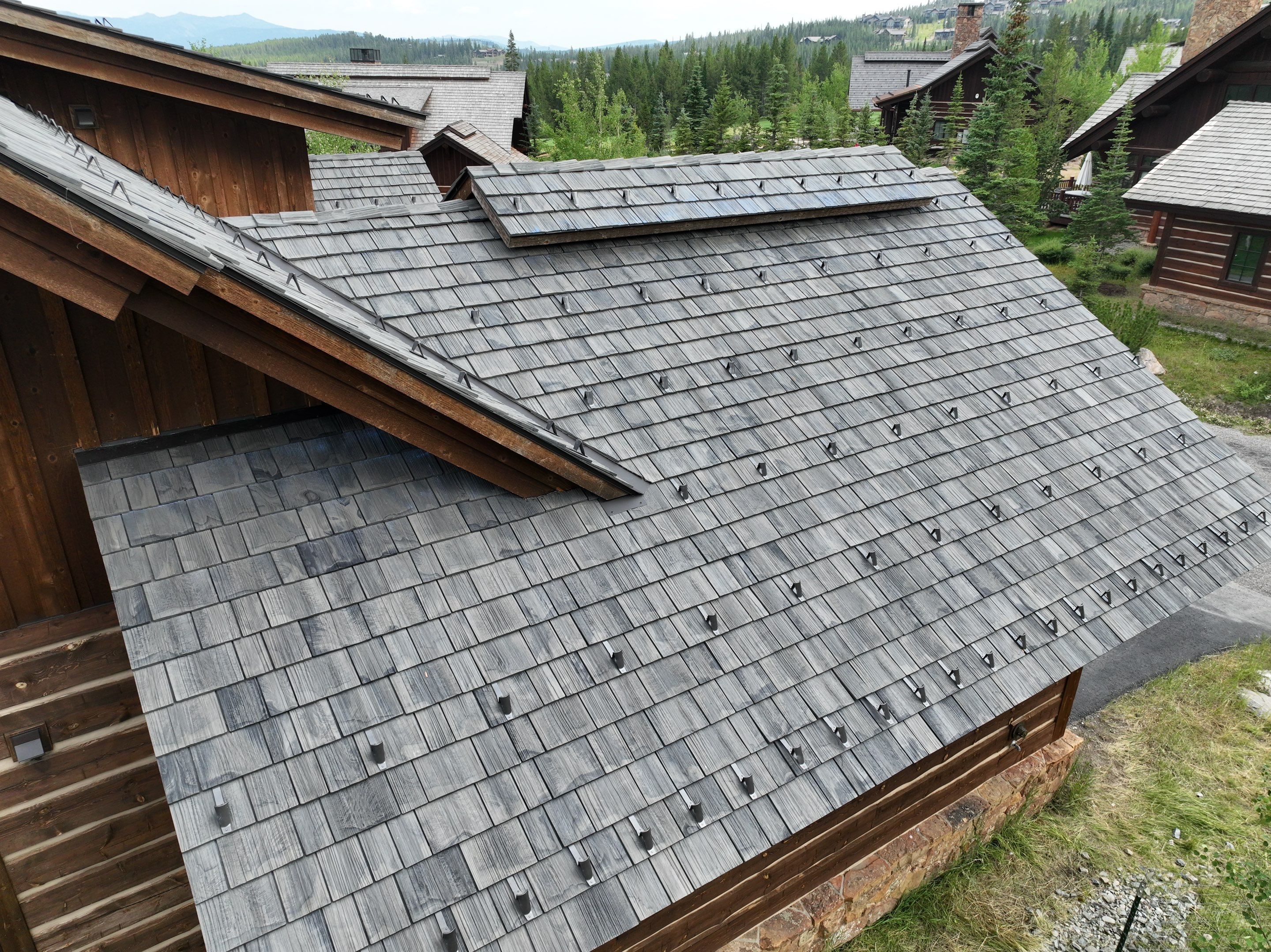Brava Shake - Canyon Gray  by Montana Roofing Solutions