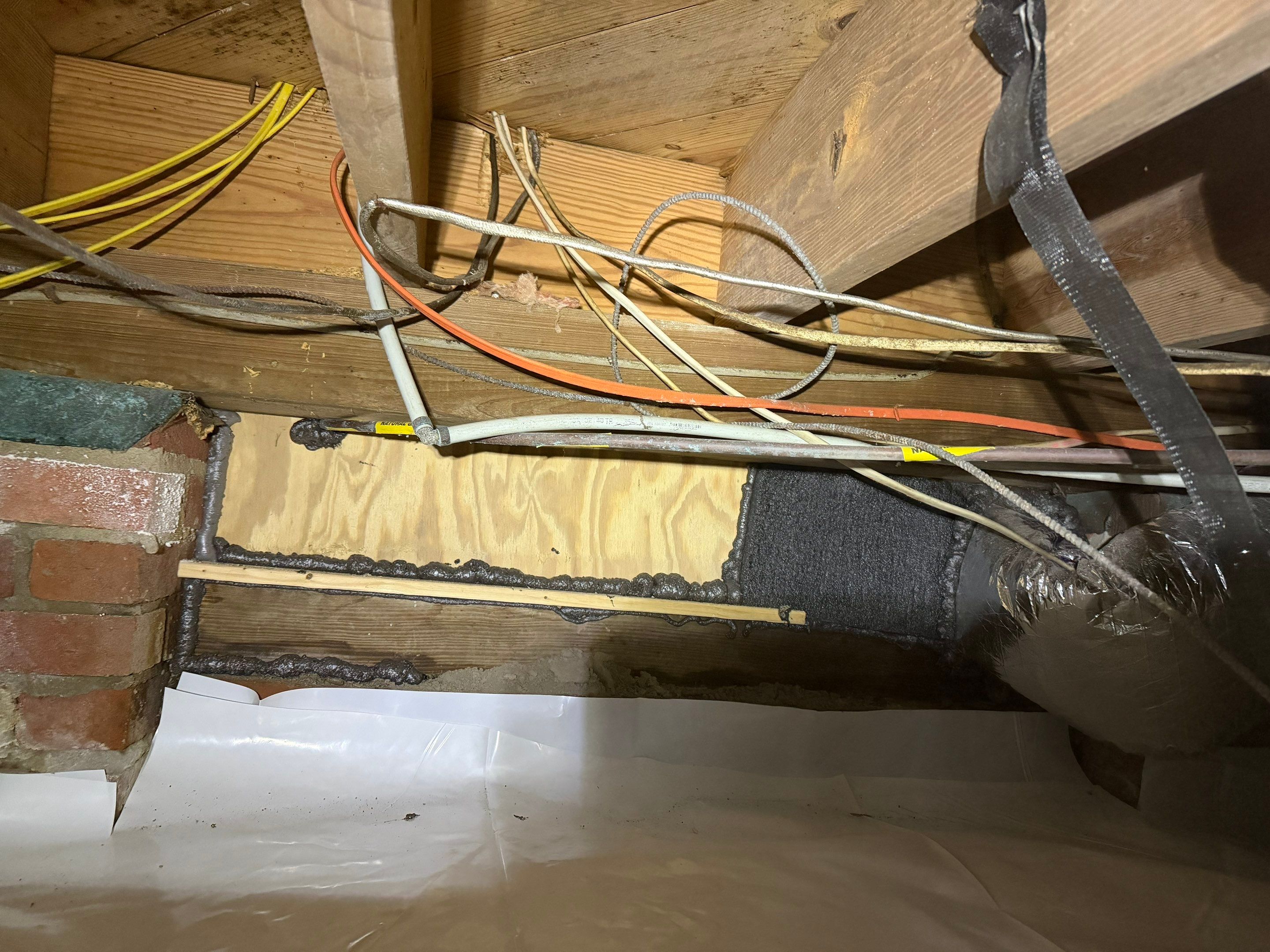 Project in Portsmouth by Patriot Crawl Space Repairs