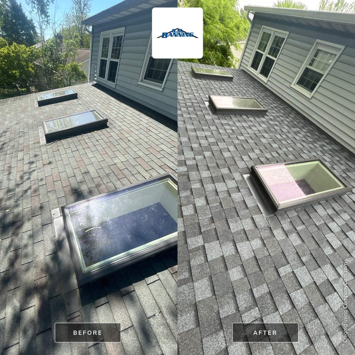 Alexandria: Residential Roof Replacement with CertainTeed Landmark Pro in Max Def Pewter by RM Banning, Inc.