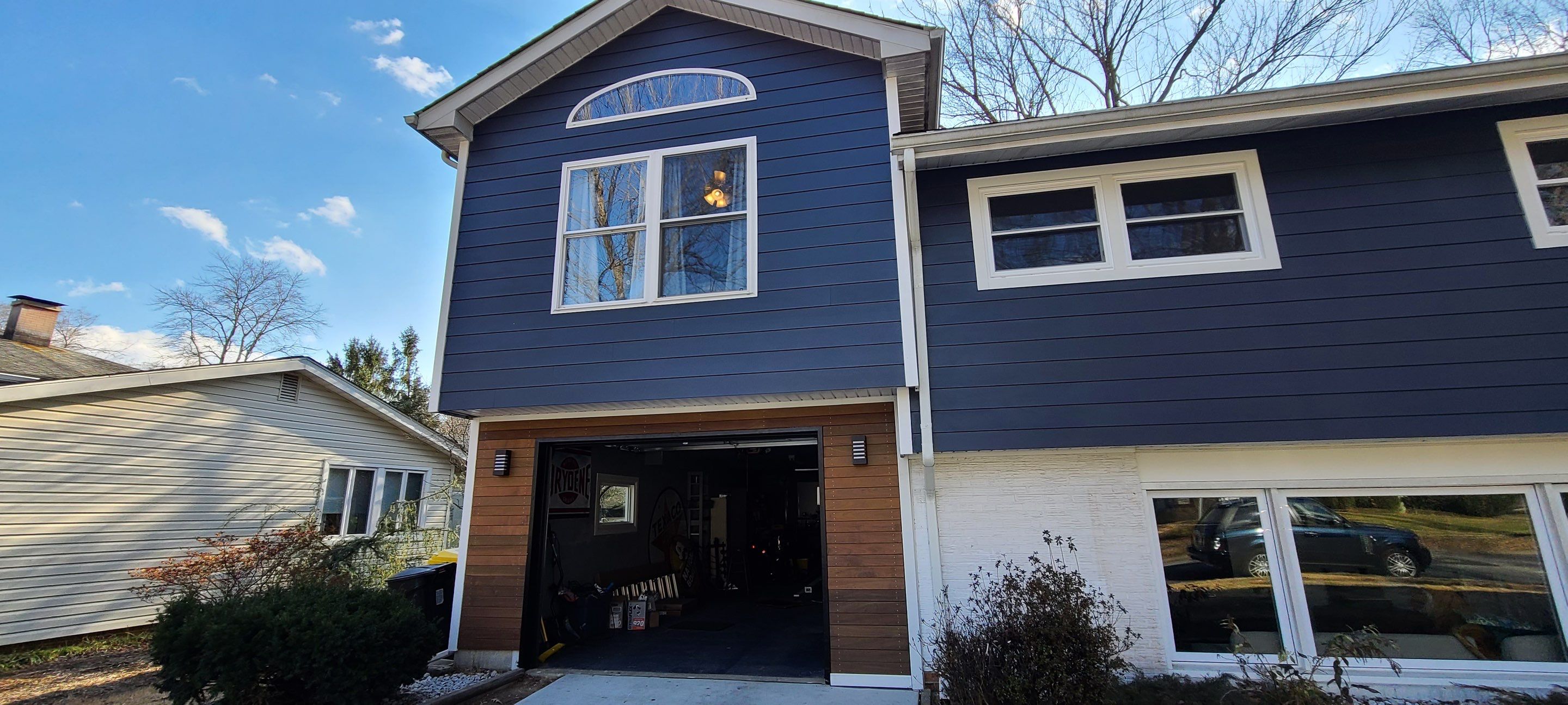 Siding Installation using James Hardie Siding with IPE accents by Window Depot of Annapolis