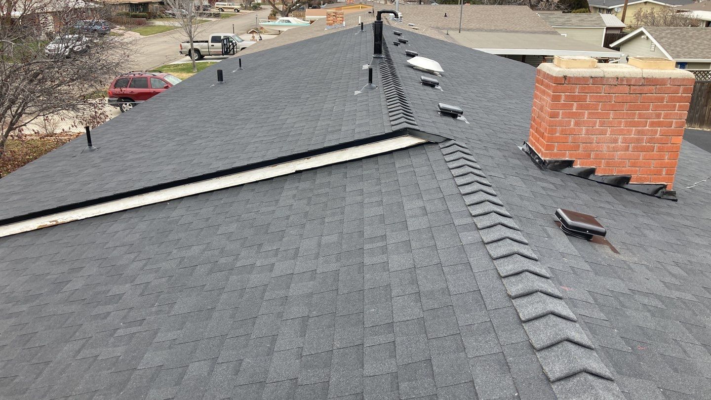 Meridian Single Level Residential Roofing Installation by ID Roofing LLC