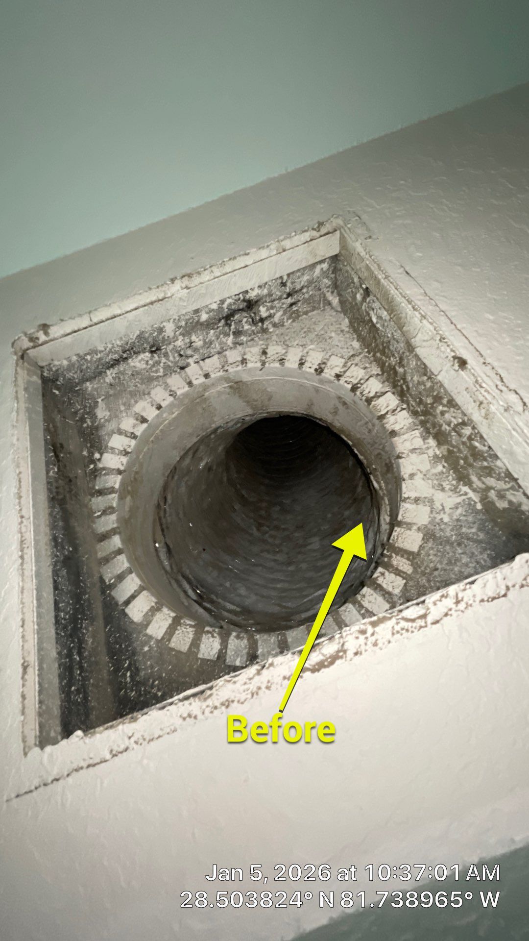 Air Duct and Dryer Vent cleaning in Clermont by Hygienic Air, Inc