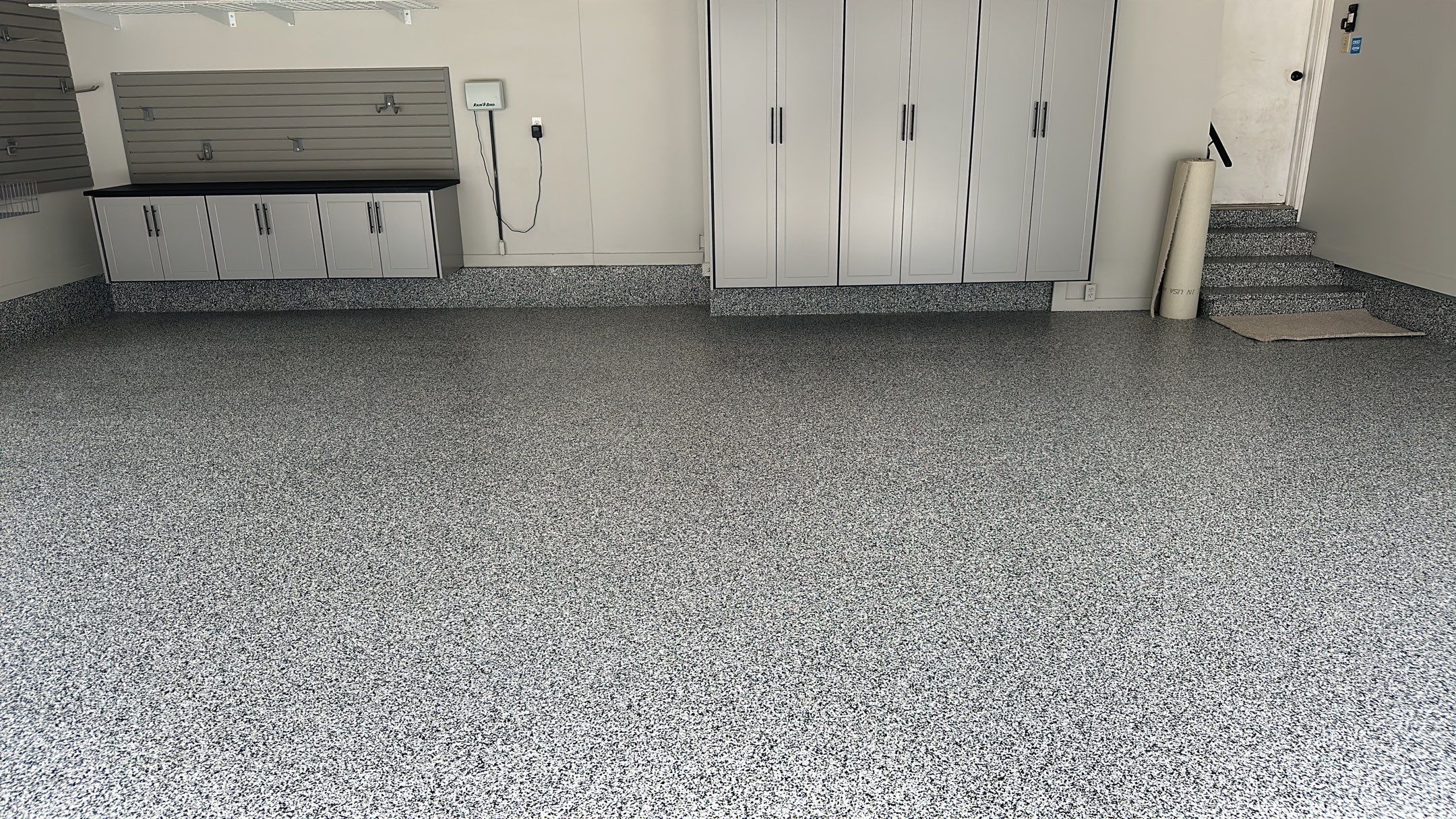 Julie H. upgraded her garage with our cabinets and wall storage options  by Banner Garage