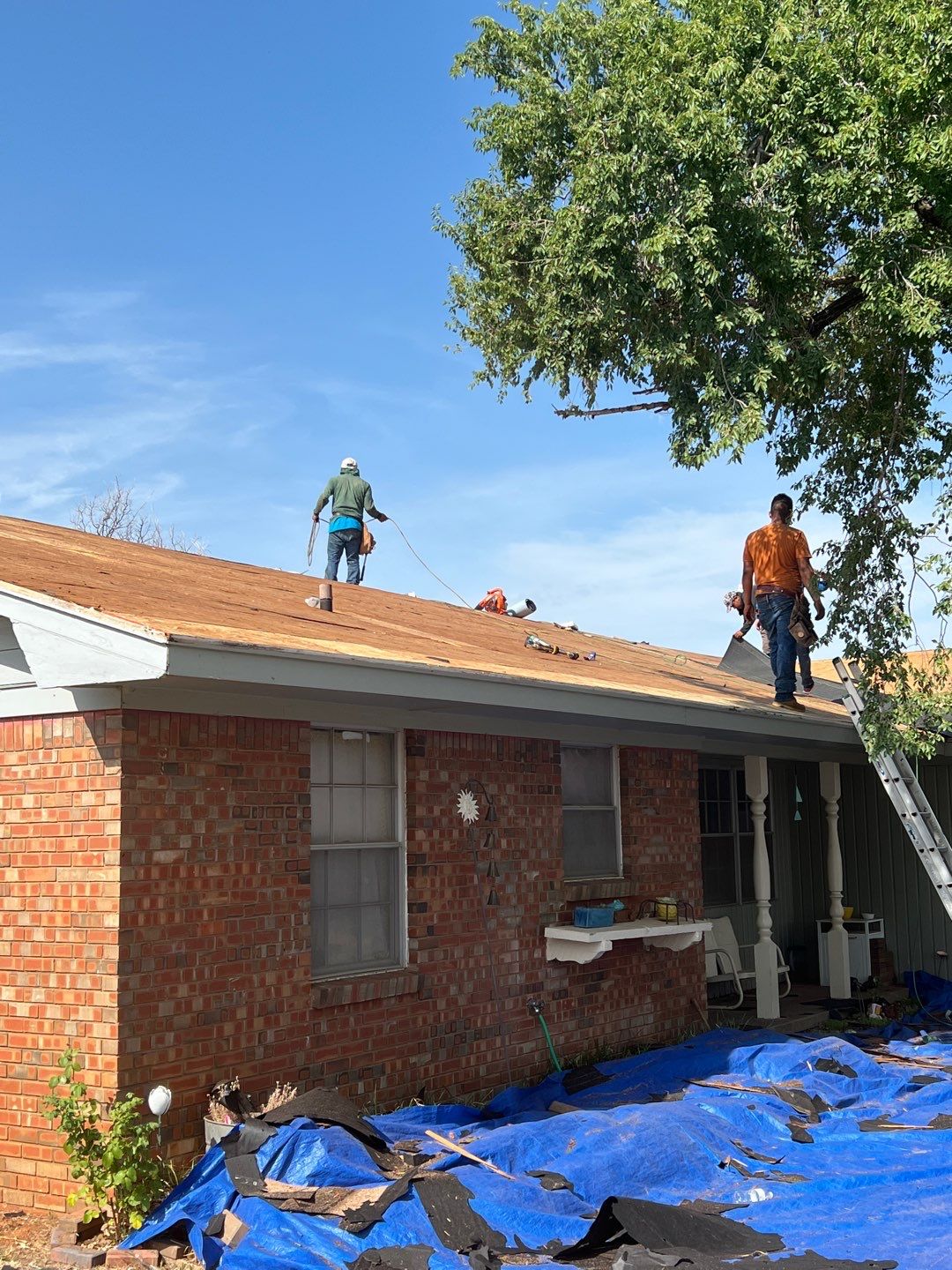 Residential Roofing Installation using GAF Natural Shadow  by A & H Roofing and Contracting