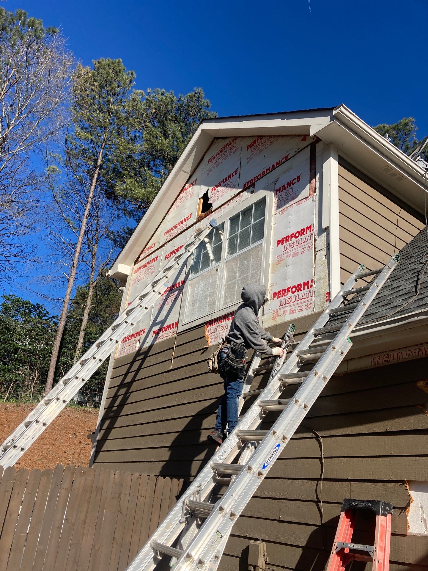 Green Exterior Paint and James Hardie Siding Transformation in Smyrna, GA by Nelson Exteriors 