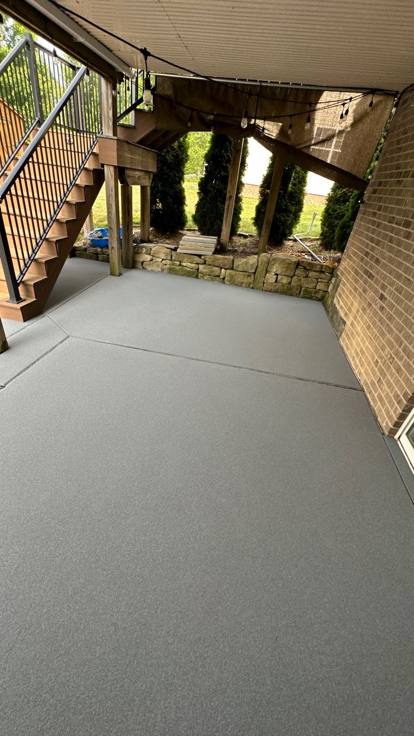 Pool Deck Project in Gibsonia by Floors in a Day, Inc