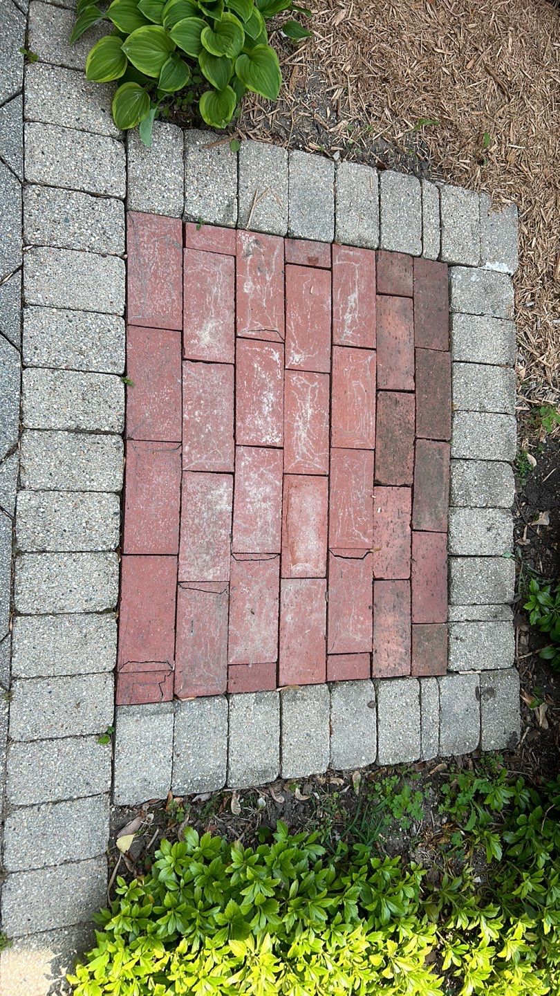 Brick paver clean, sand and seal.  using Surebond SB-1300 by Northern Power Washing LLC.